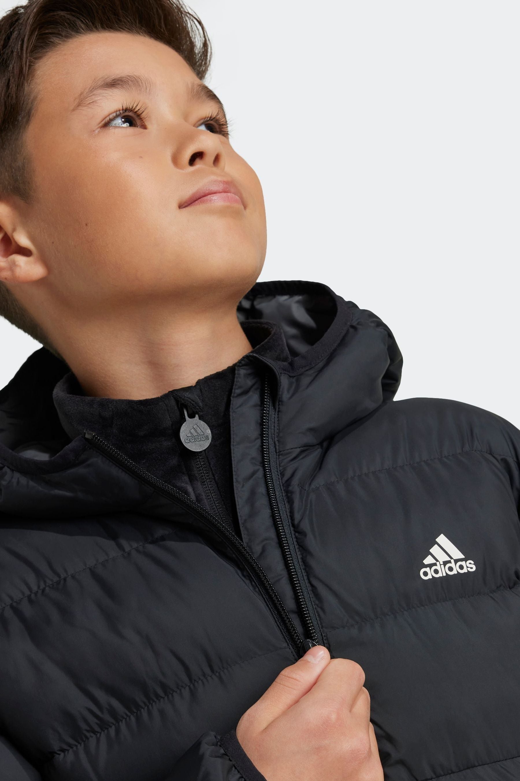 Adidas Black Junior Padded Jacket