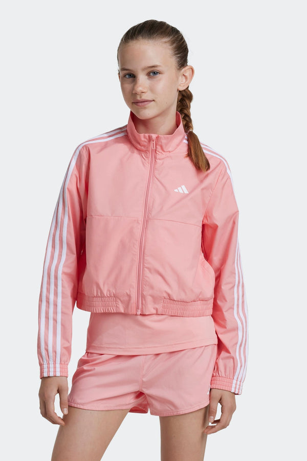 adidas Pink Train Essentials Full-Zip Jacket