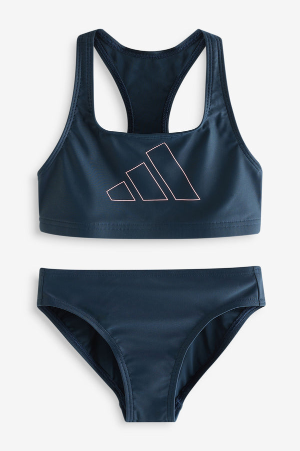 adidas Blue Big Bars Bikini