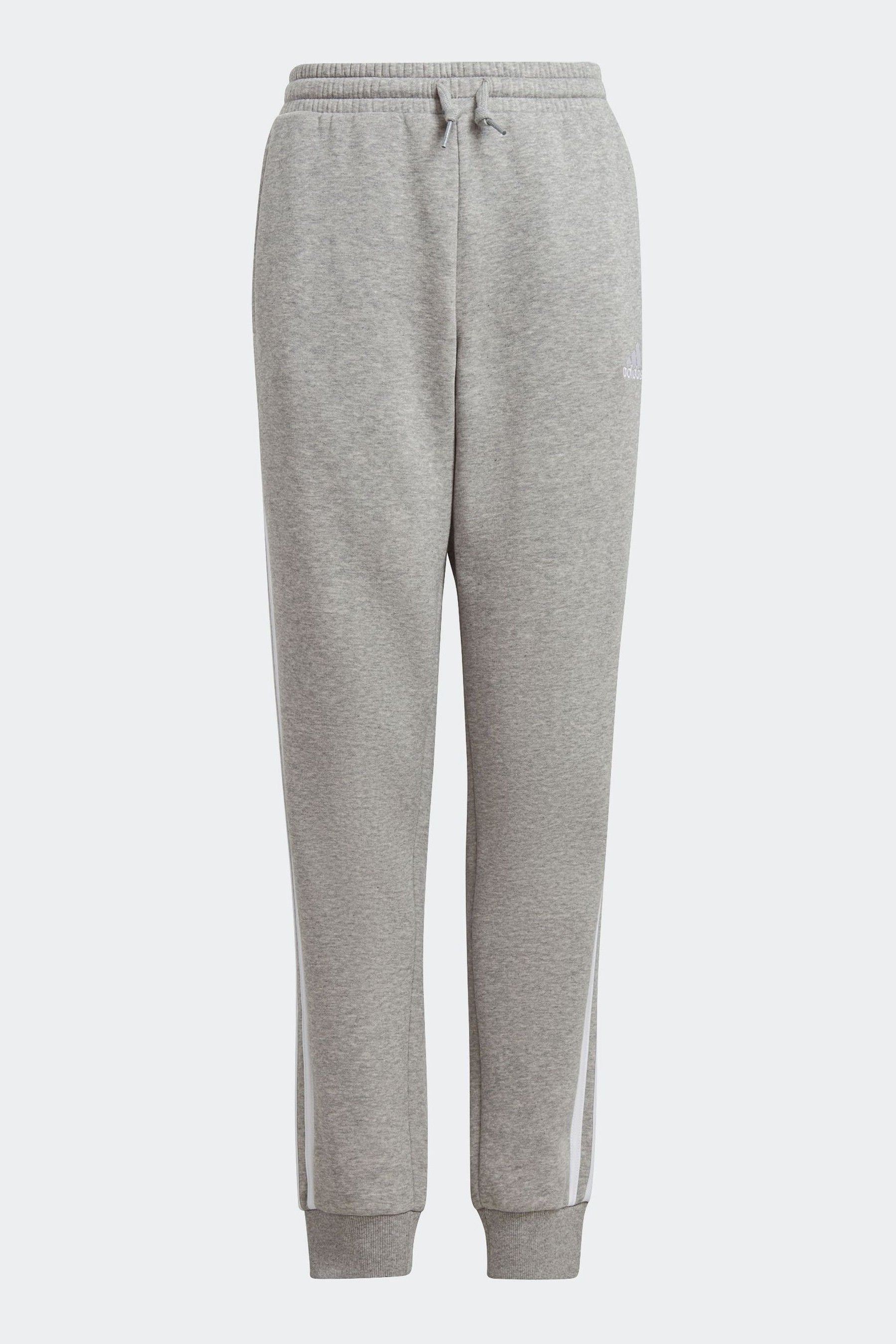 adidas Grey Kids Colorblock Joggers