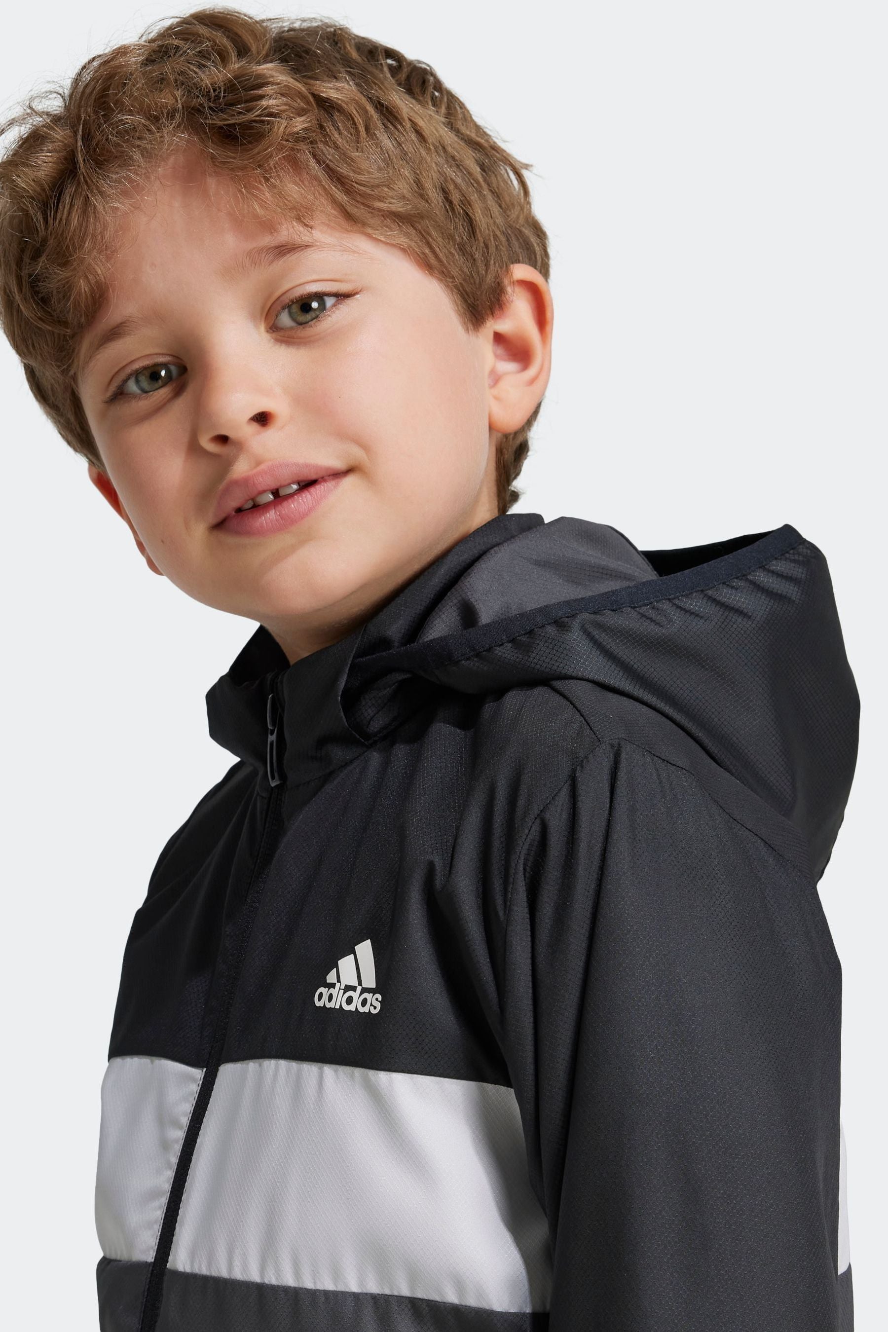 adidas Black WIND.RDY Tiberio Windbreaker Jacket