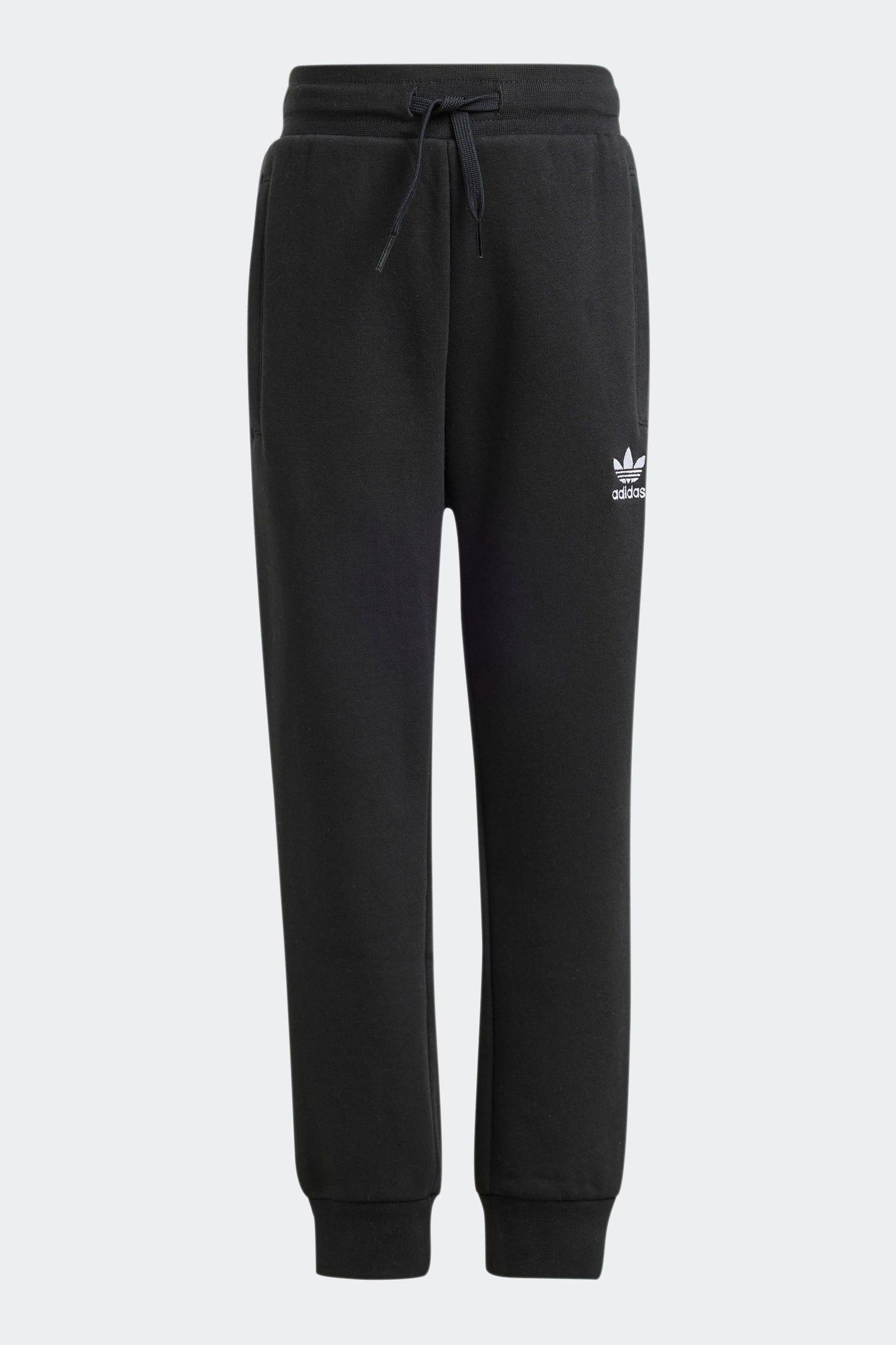 adidas Black Kids Crew Joggers Set adidas original