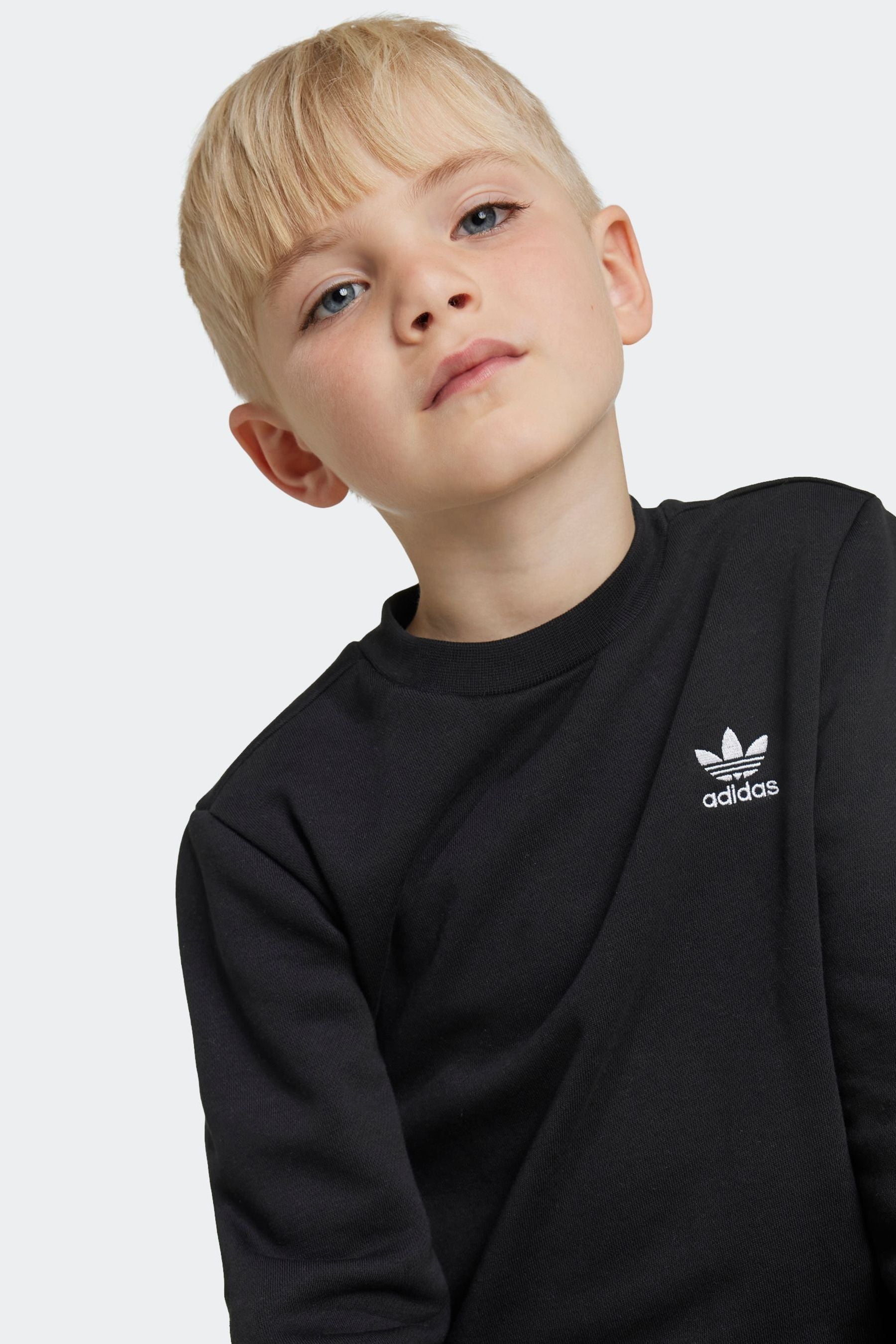 adidas originals Black Crew Tracksuit