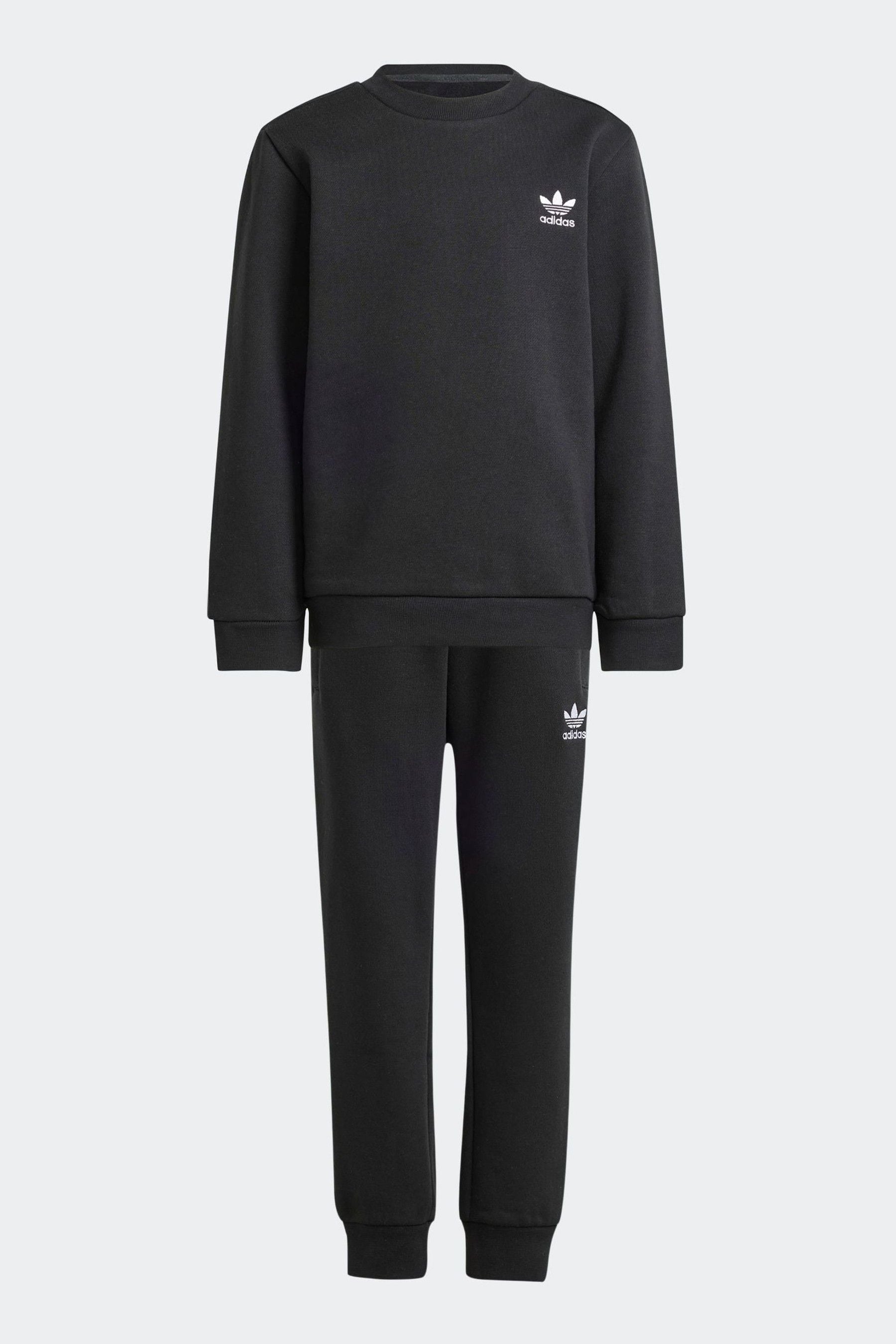 adidas originals Black Crew Tracksuit