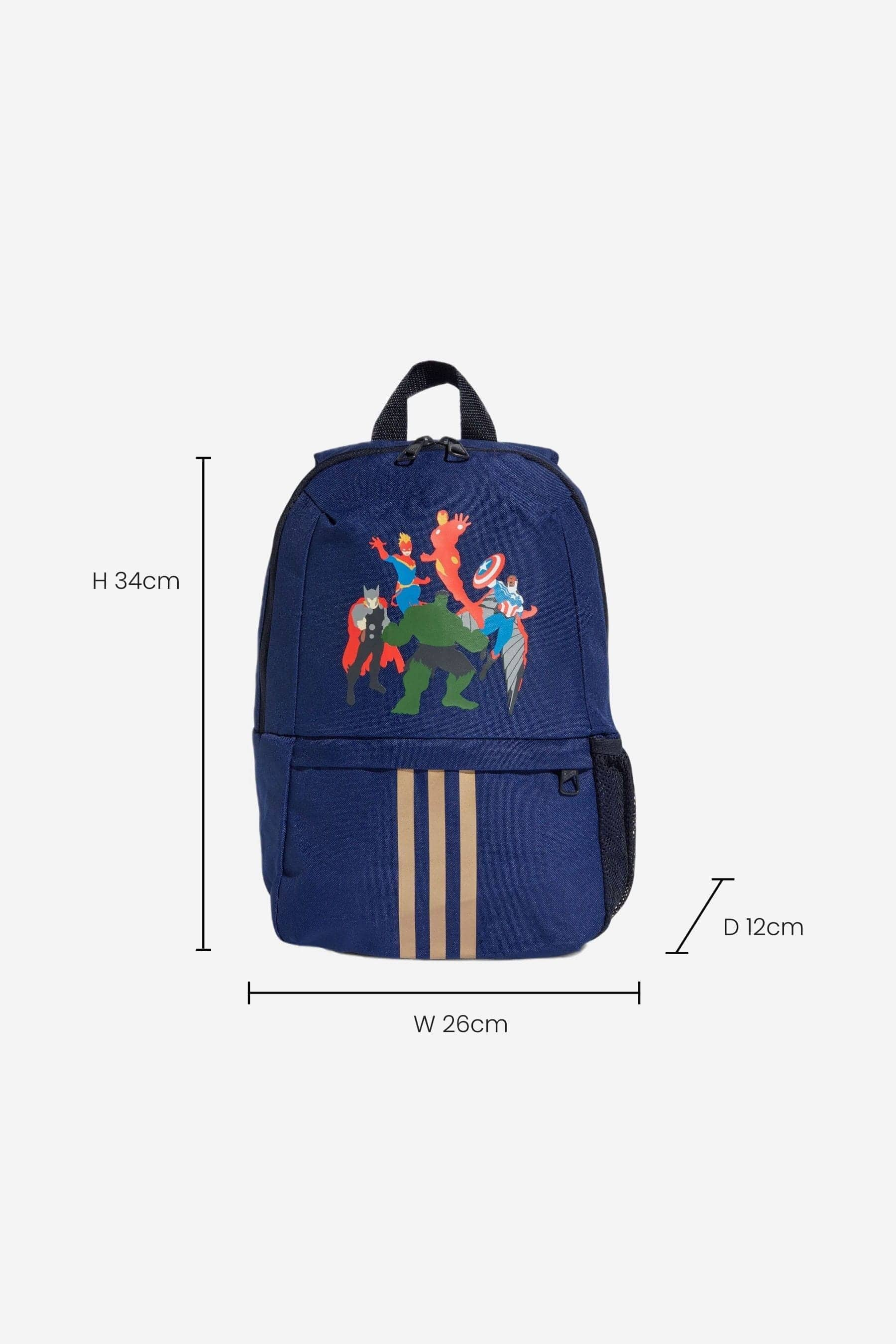 adidas Blue Kids Little Kids Avengers Backpack