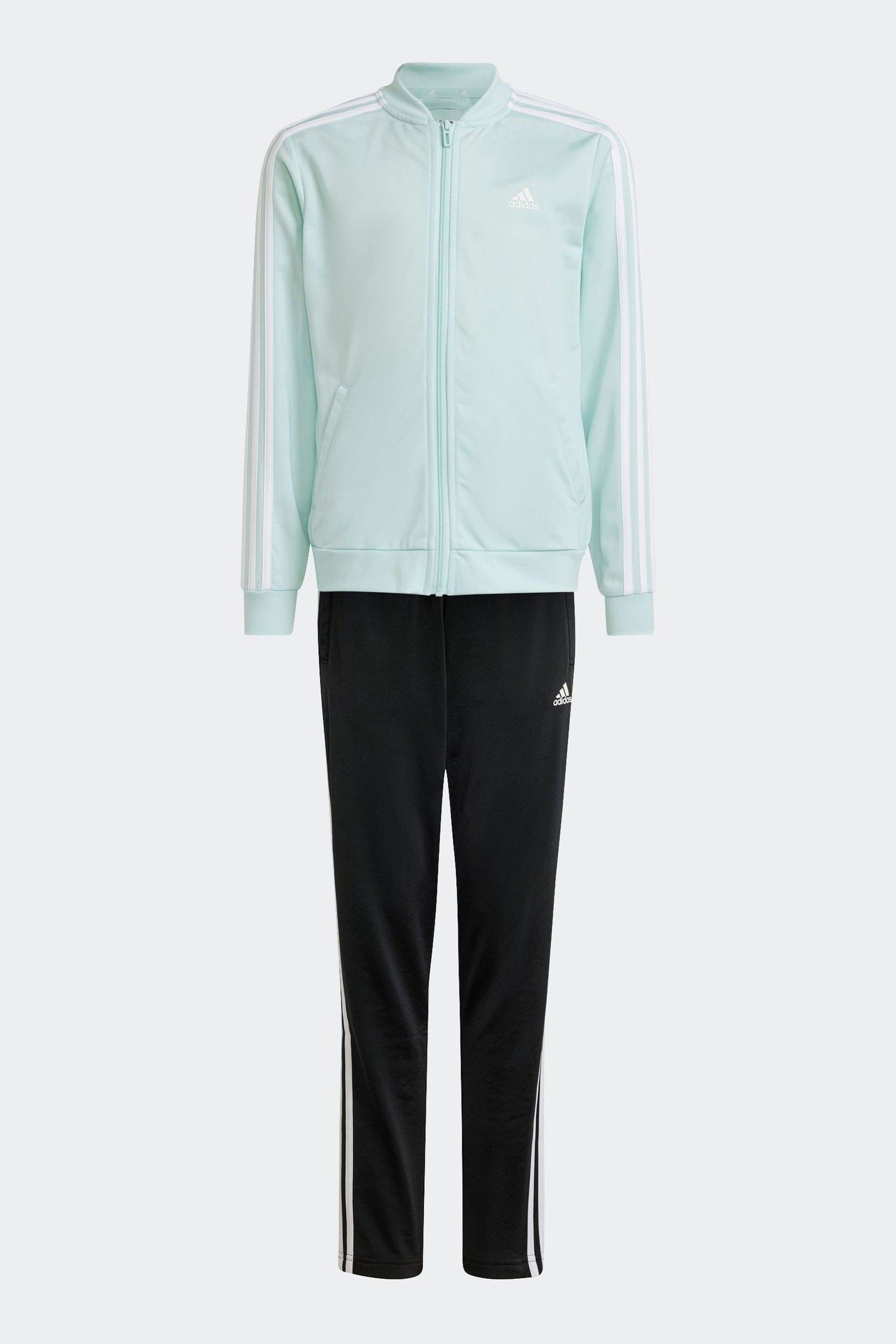 adidas Green Sportswear Essentials 3-Stripes Tracksuit