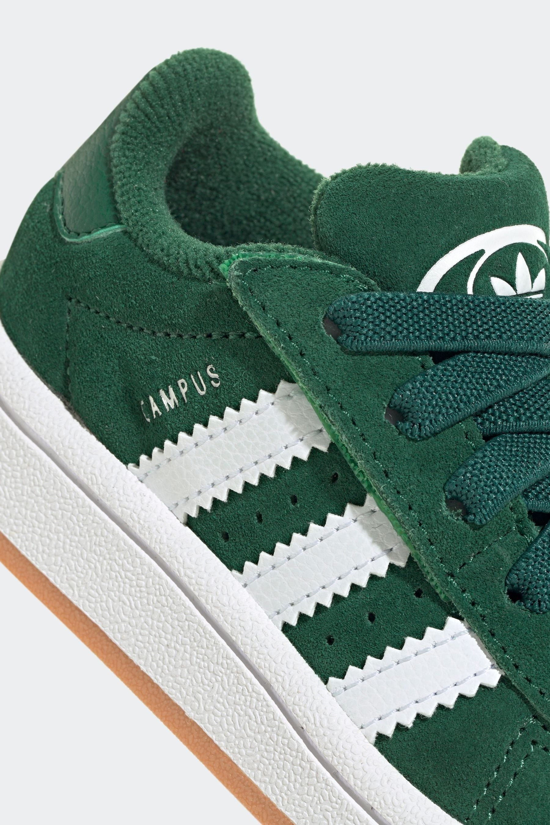 adidas Originals Green Campus 00s Elastic Lace Trainers