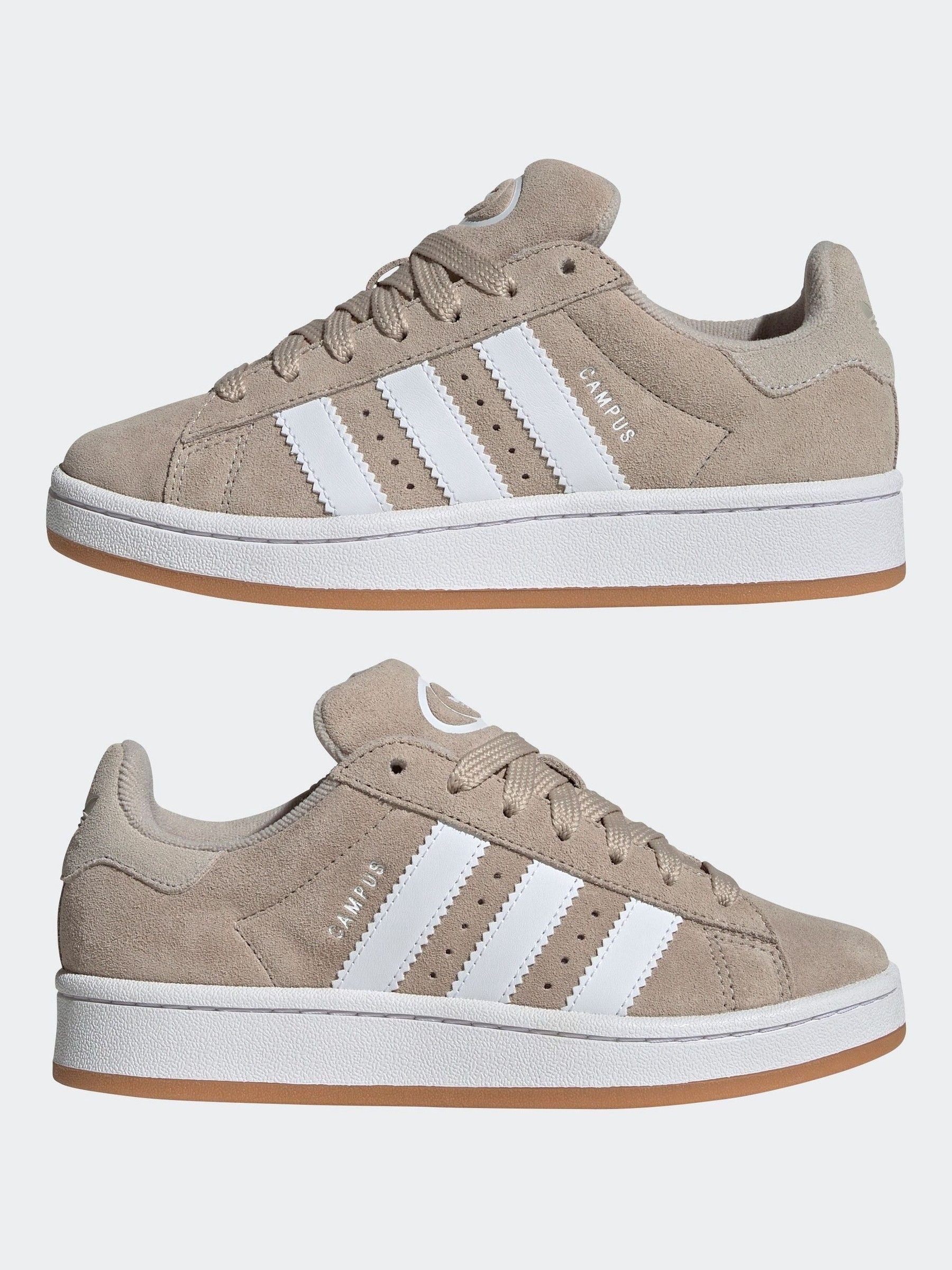 adidas Brown Light Junior Campus 00s Trainers