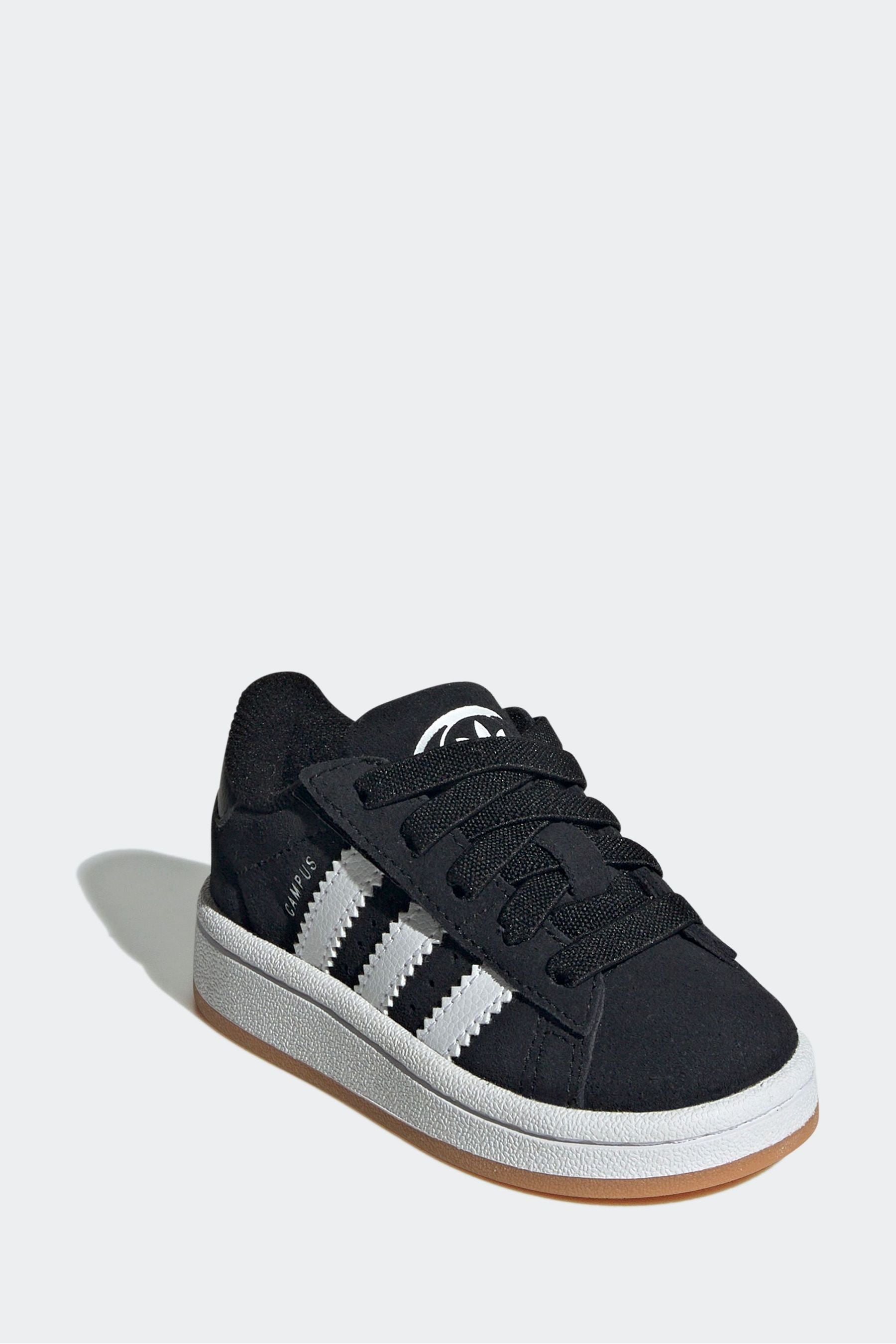 adidas Originals Black Campus 00s Elastic Lace Trainers