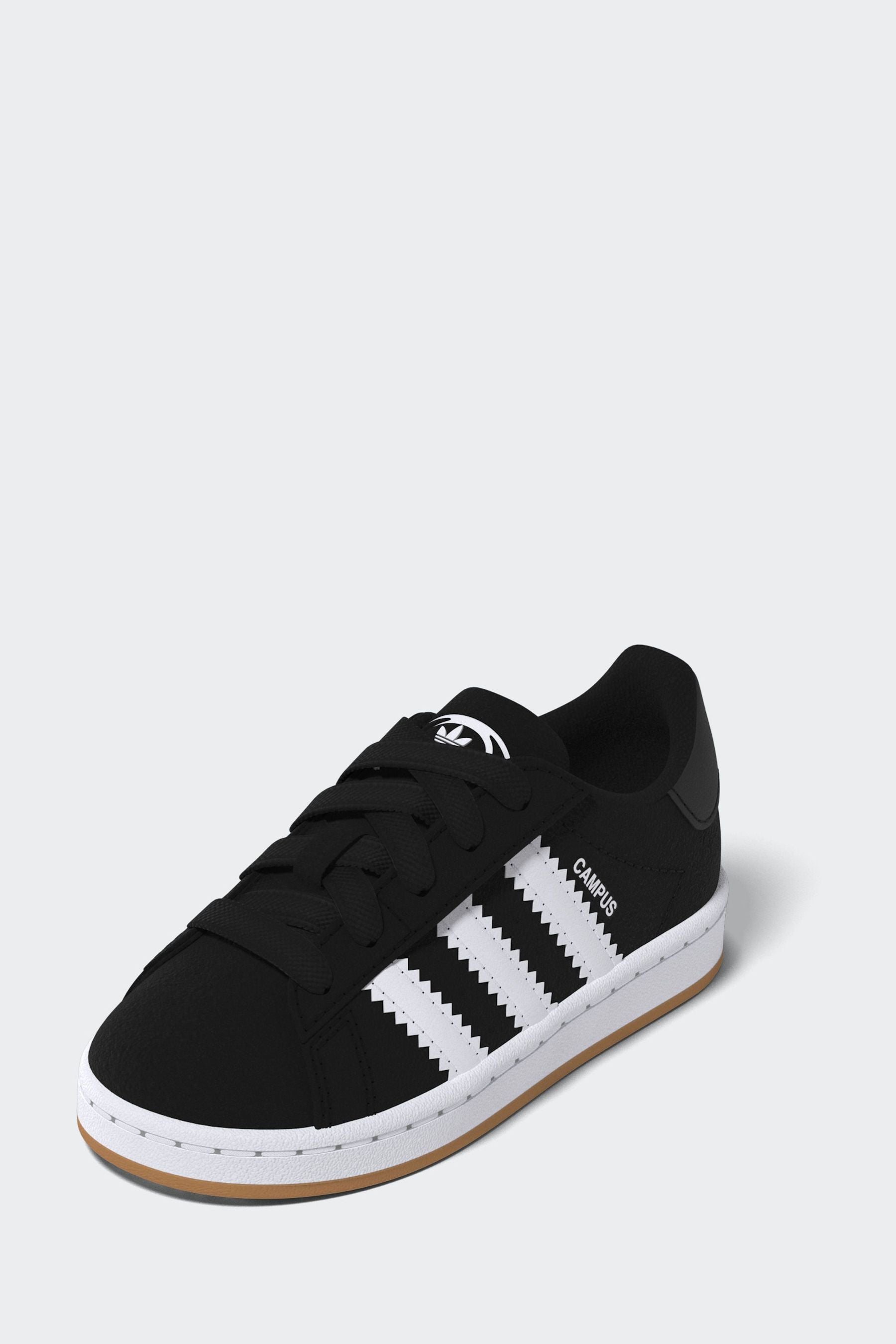 adidas Originals Black Campus 00s Elastic Lace Trainers