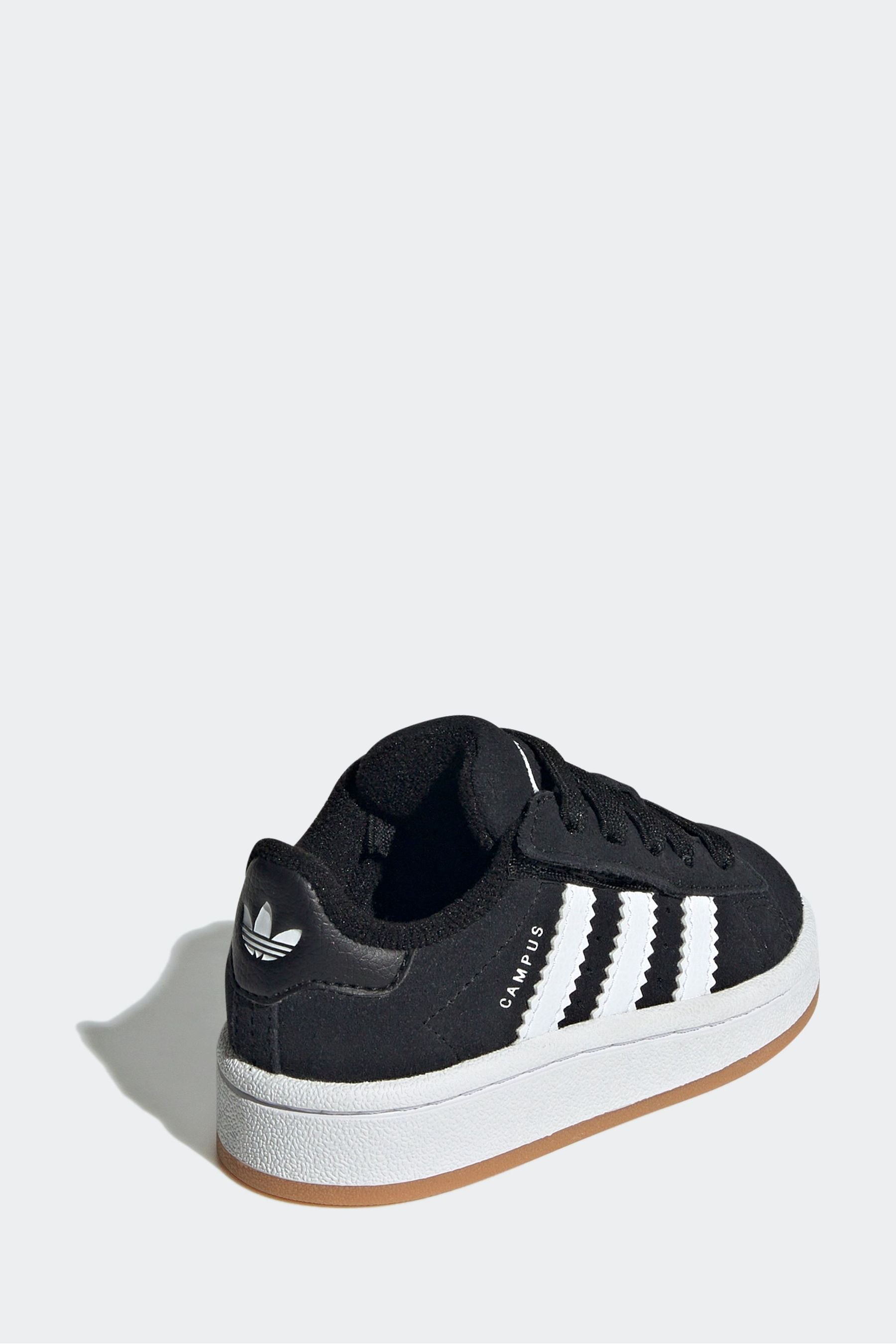 adidas Originals Black Campus 00s Elastic Lace Trainers