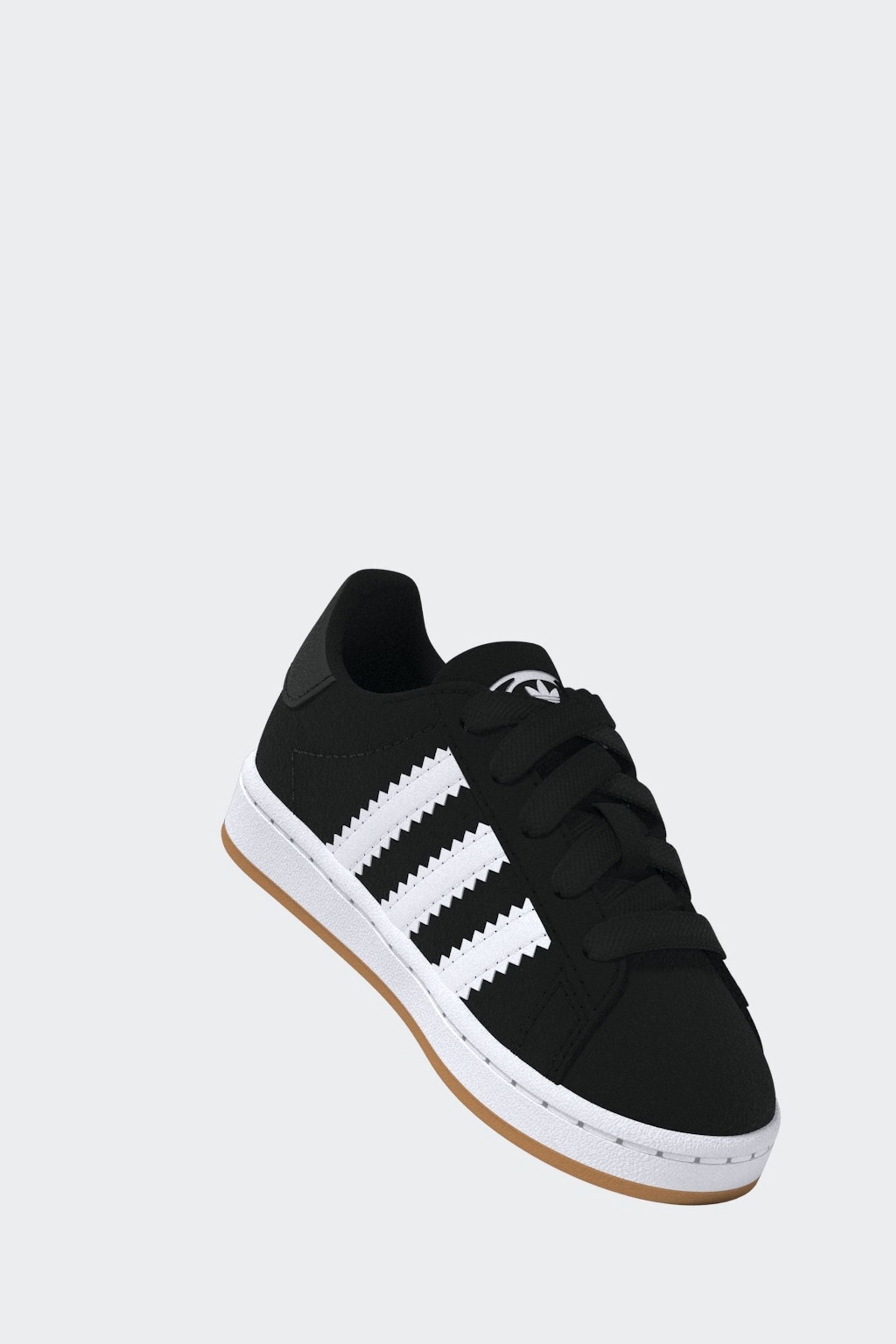 adidas Originals Black Campus 00s Elastic Lace Trainers