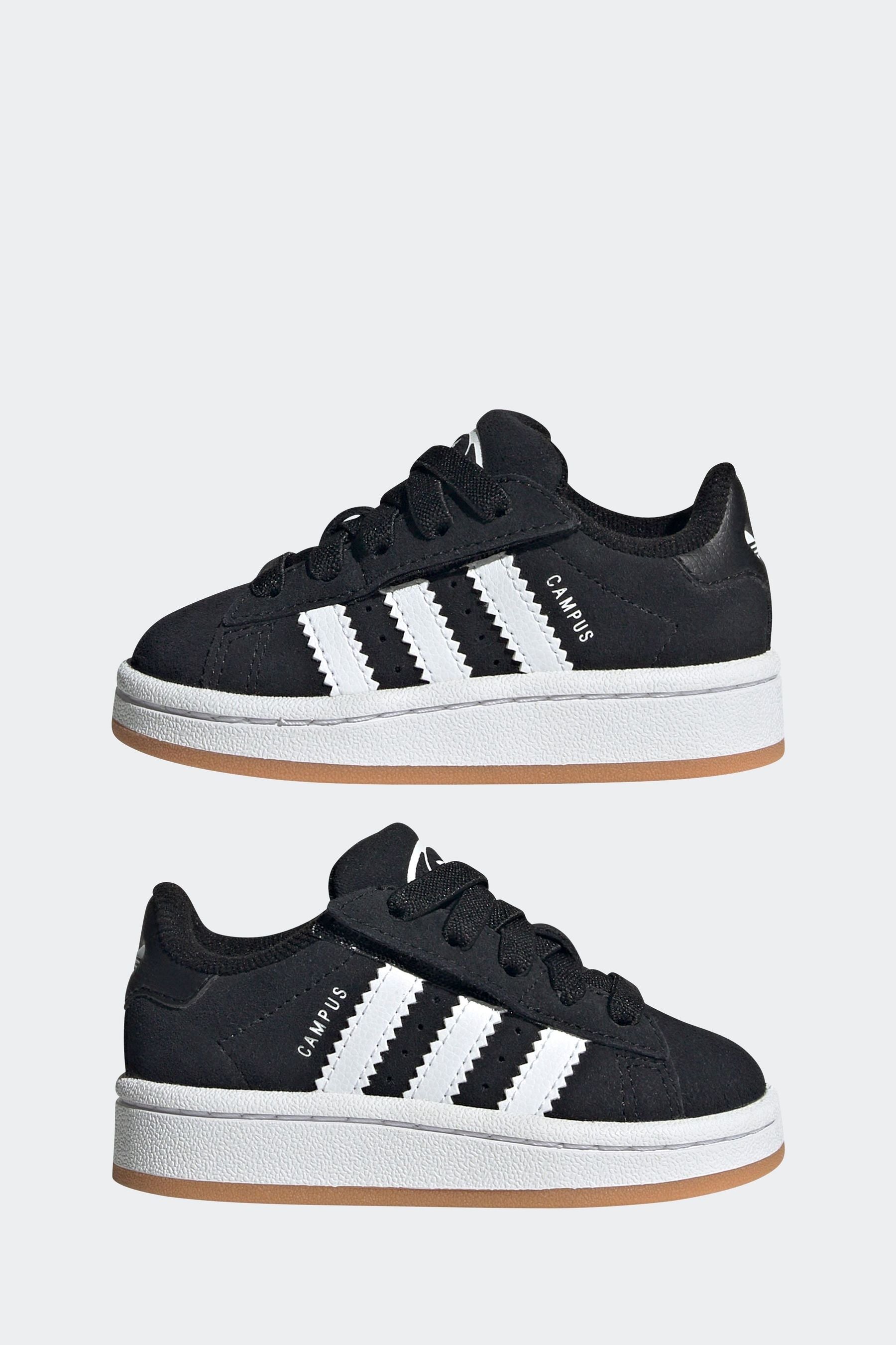 adidas Originals Black Campus 00s Elastic Lace Trainers