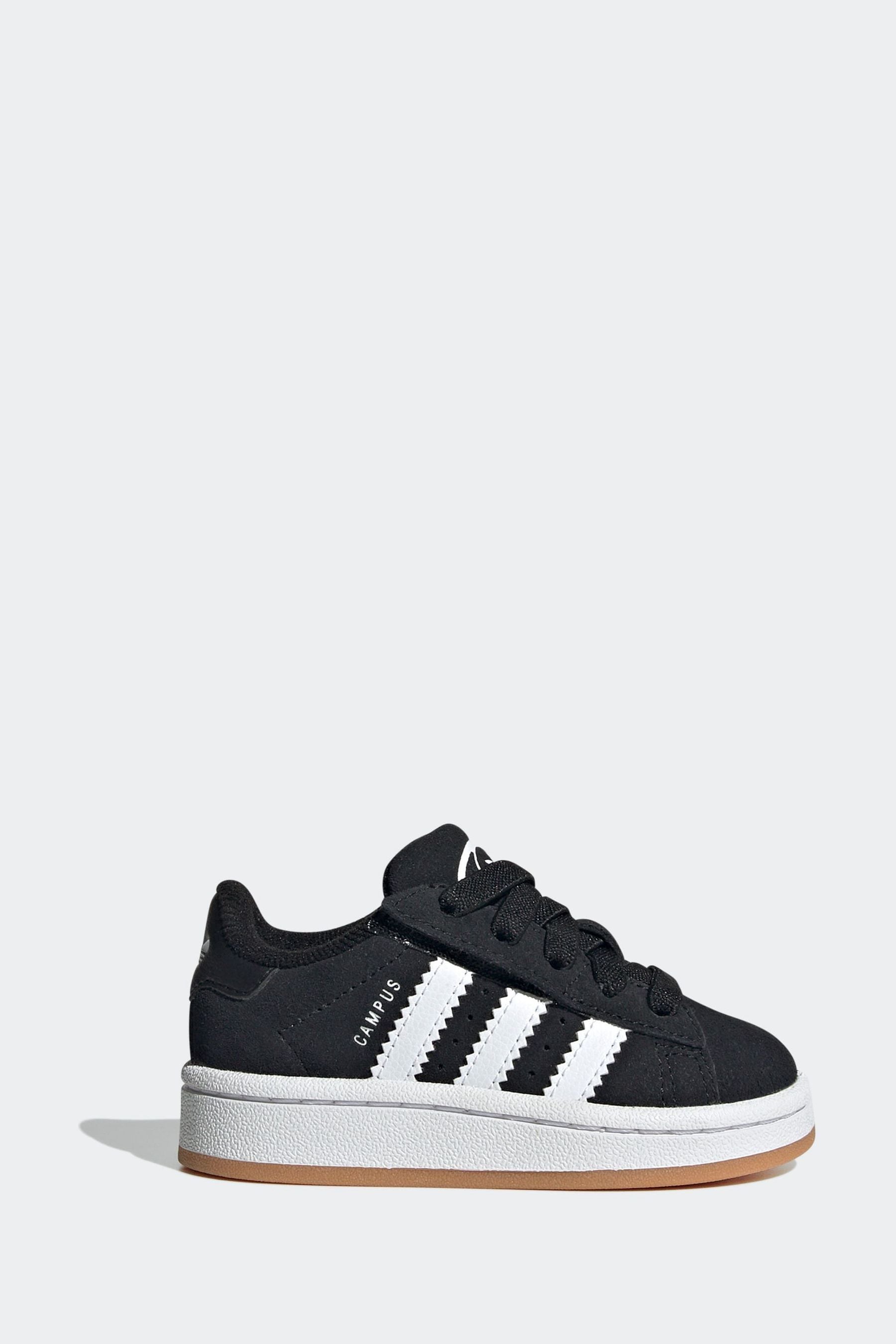 adidas Originals Black Campus 00s Elastic Lace Trainers