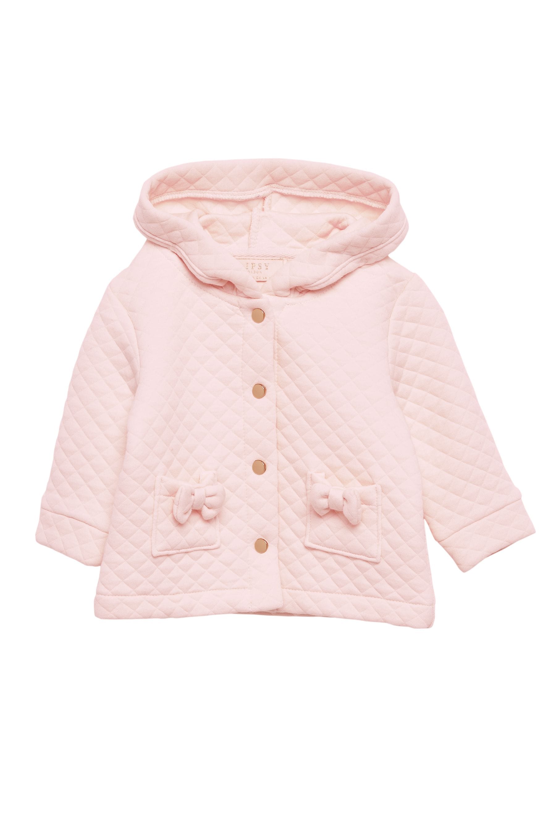 Pink Quilted Jacket (0-6yrs)