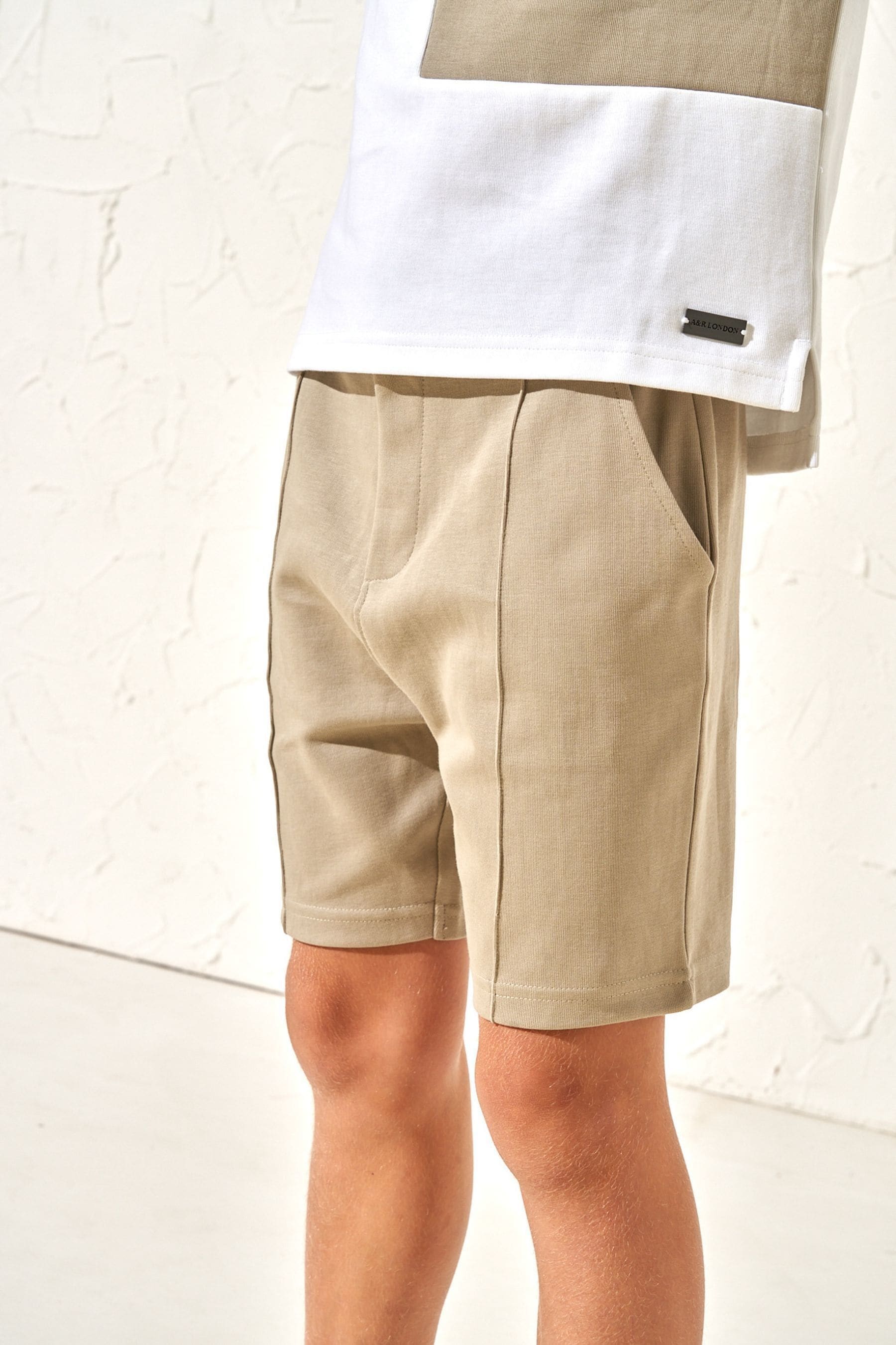 Green Angel & Rocket Kane Textured Smart Shorts