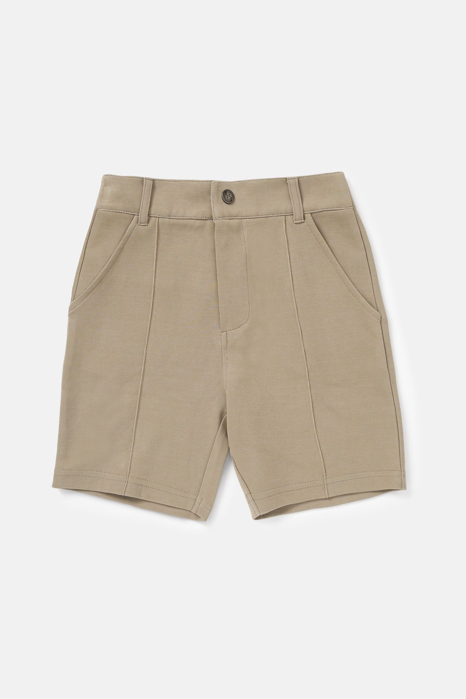 Green Angel & Rocket Kane Textured Smart Shorts