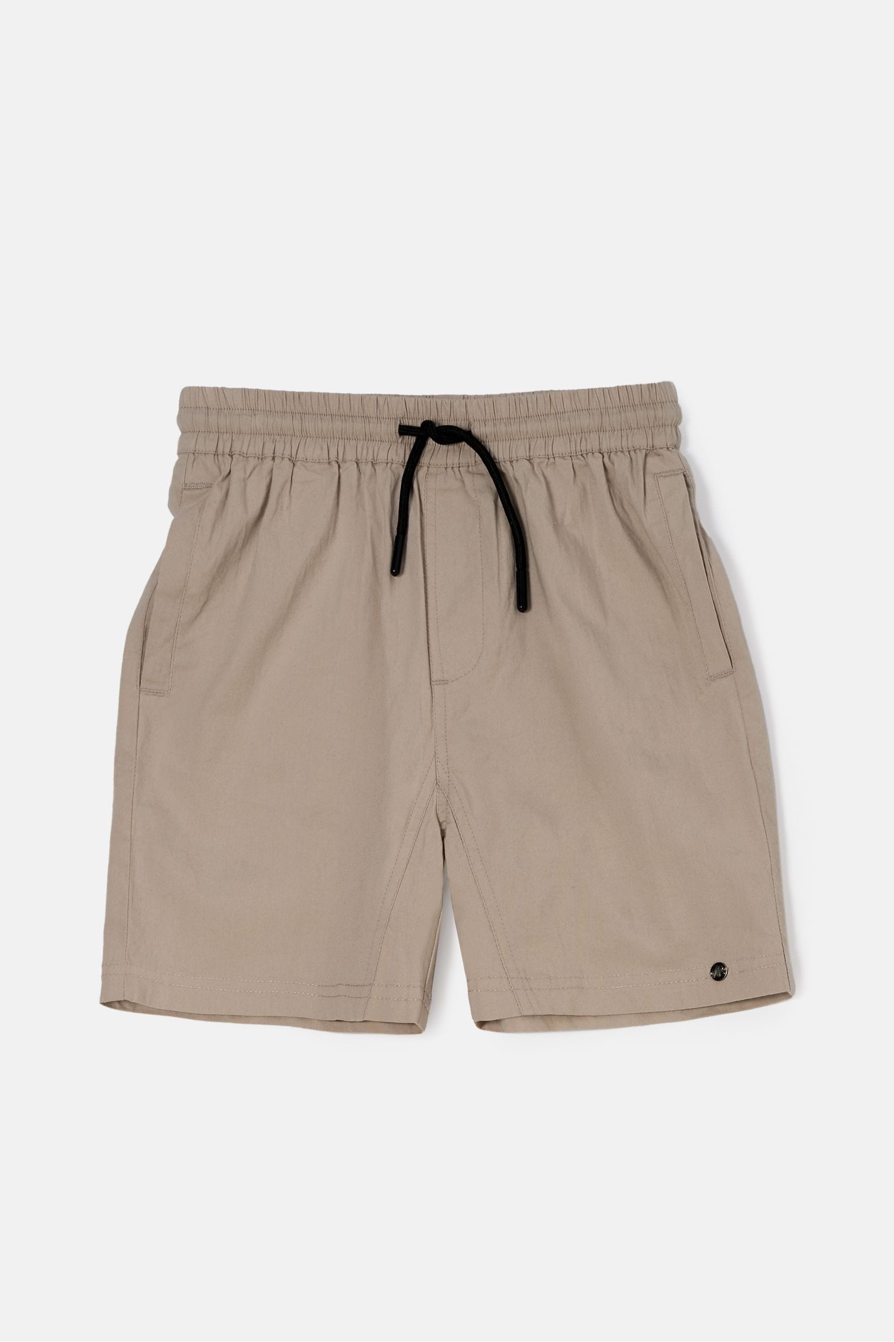 Natural Angel & Rocket Byron Smart Woven Shorts