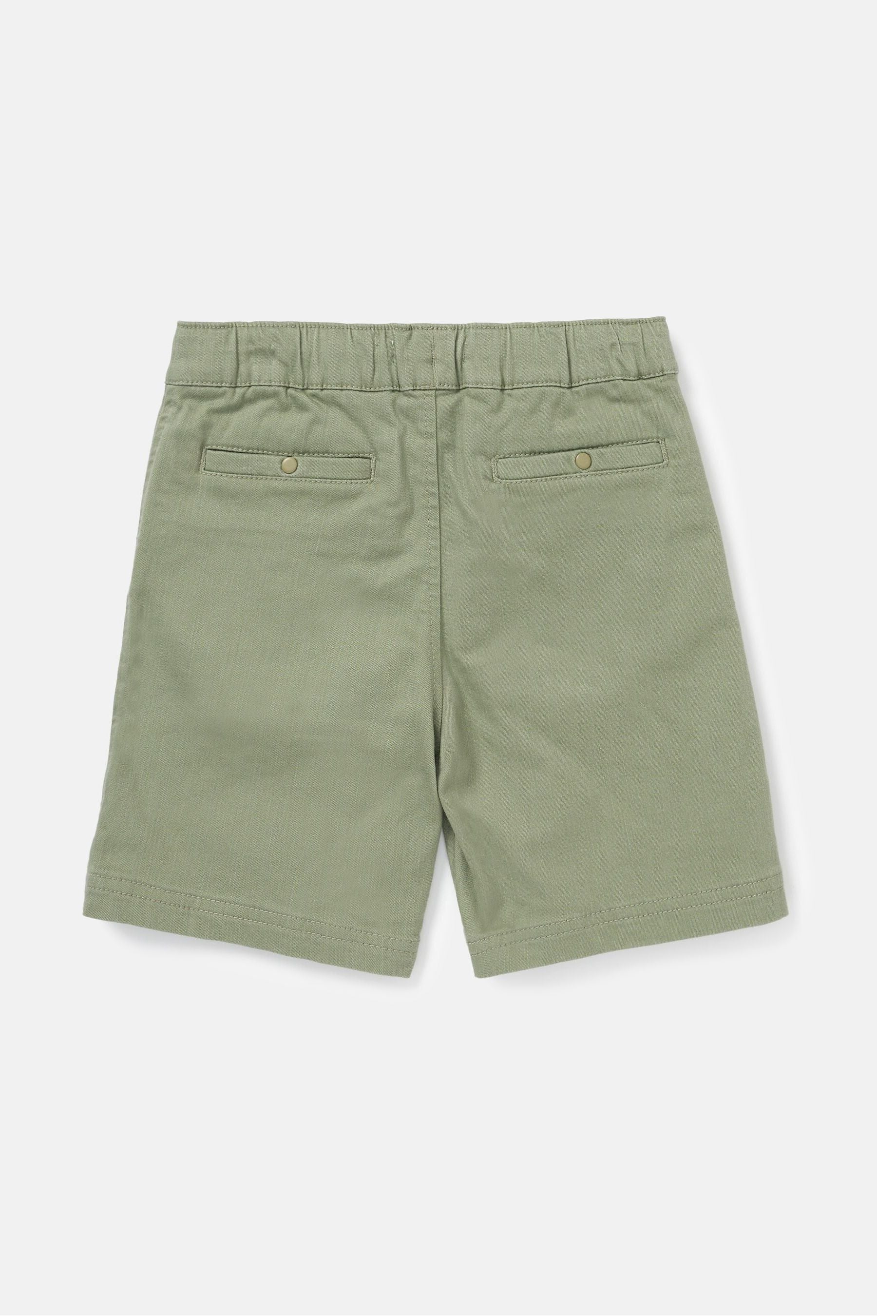 Angel & Rocket Green Niko Cargo Washed Denim Shorts