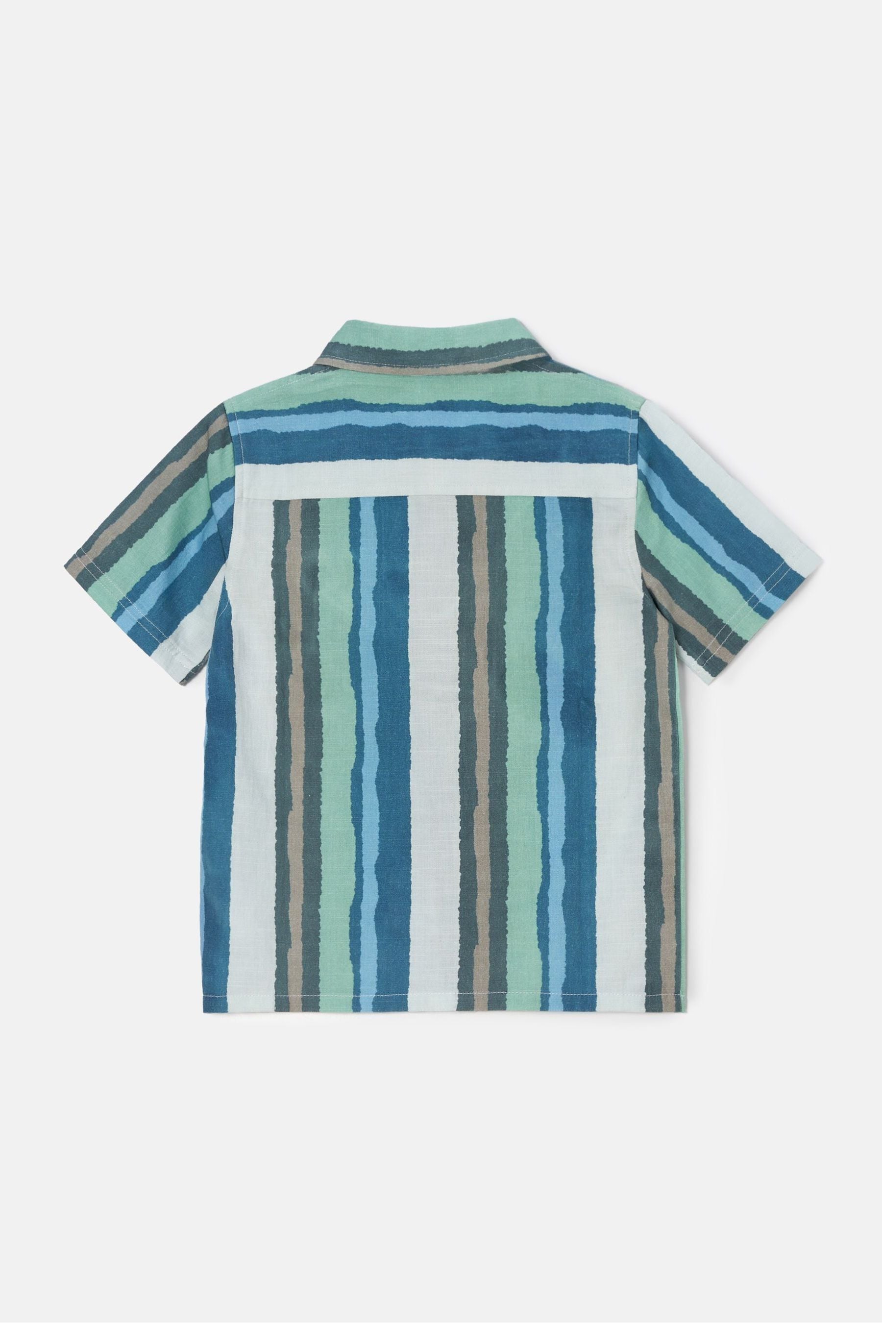 Green Angel & Rocket Kai Painted Stripe Shirt