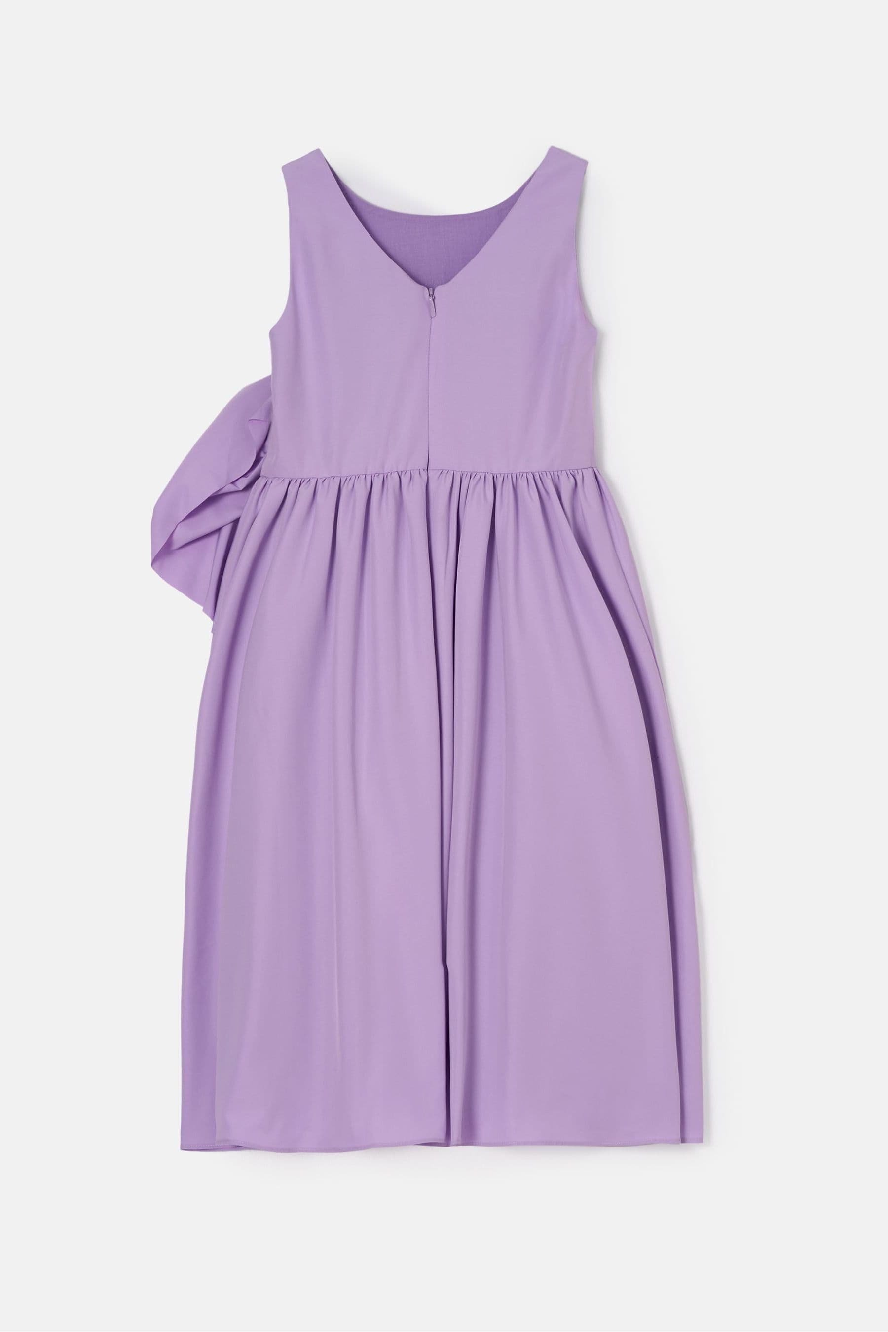 Angel & Rocket Purple Lourdes Corsage Waist Dress