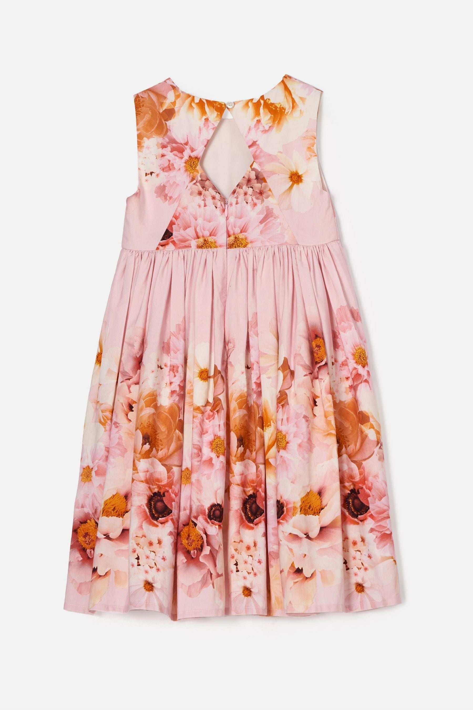 Angel & Rocket Pink Emilia Garden Floral Dress