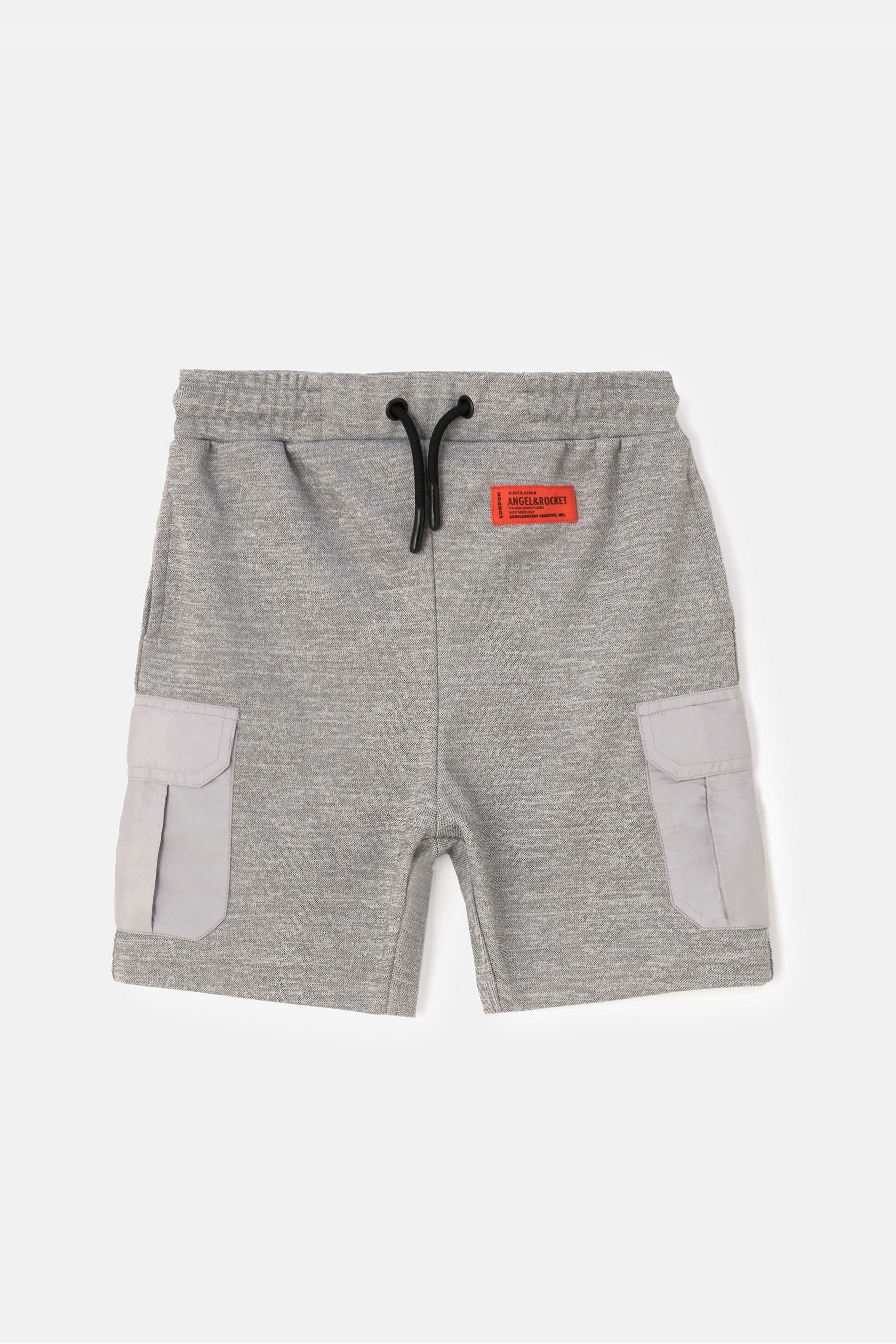 Grey Angel & Rocket Kasper Pique Smart Shorts