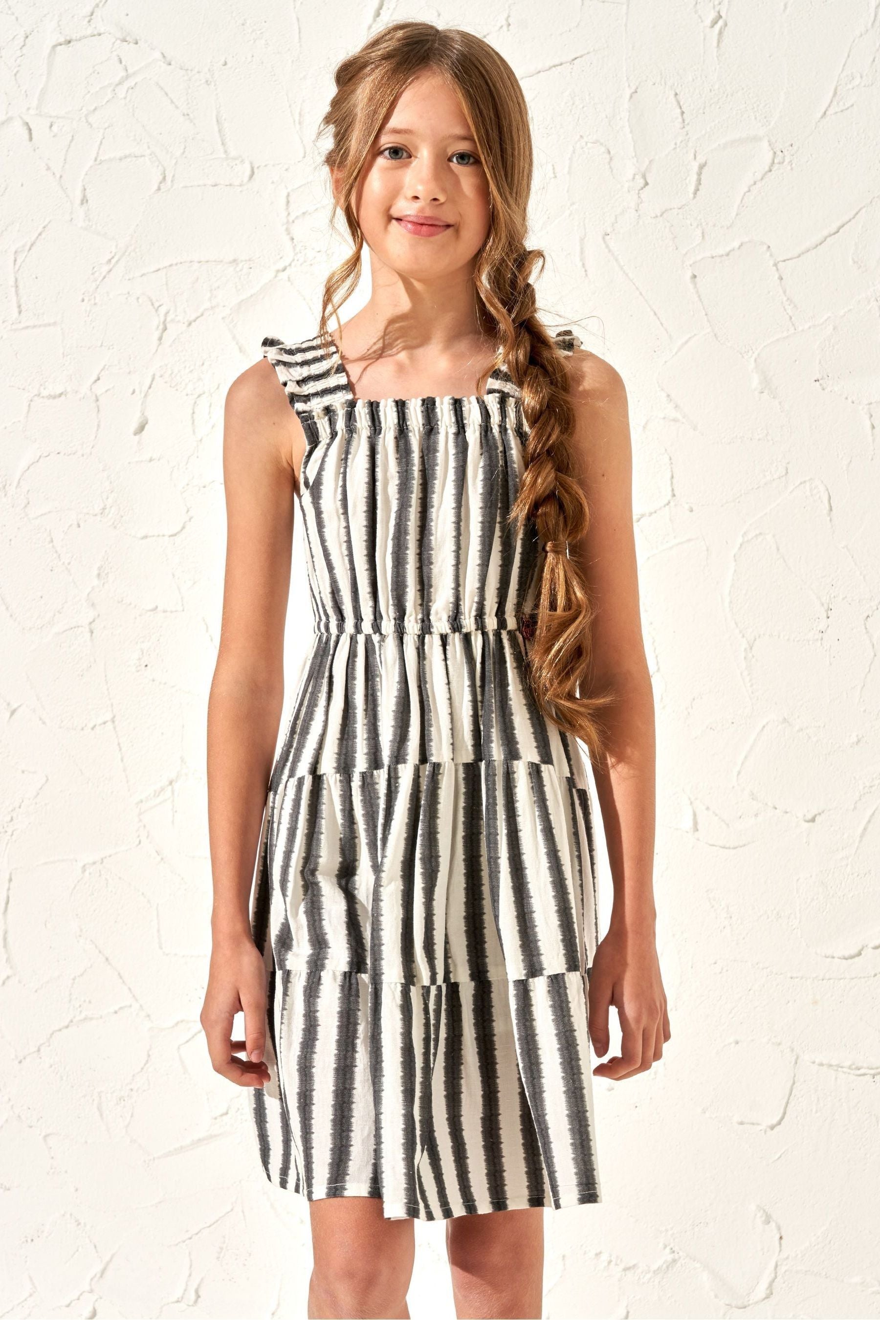 Angel & Rocket Black Stripe Etta Summer Dress