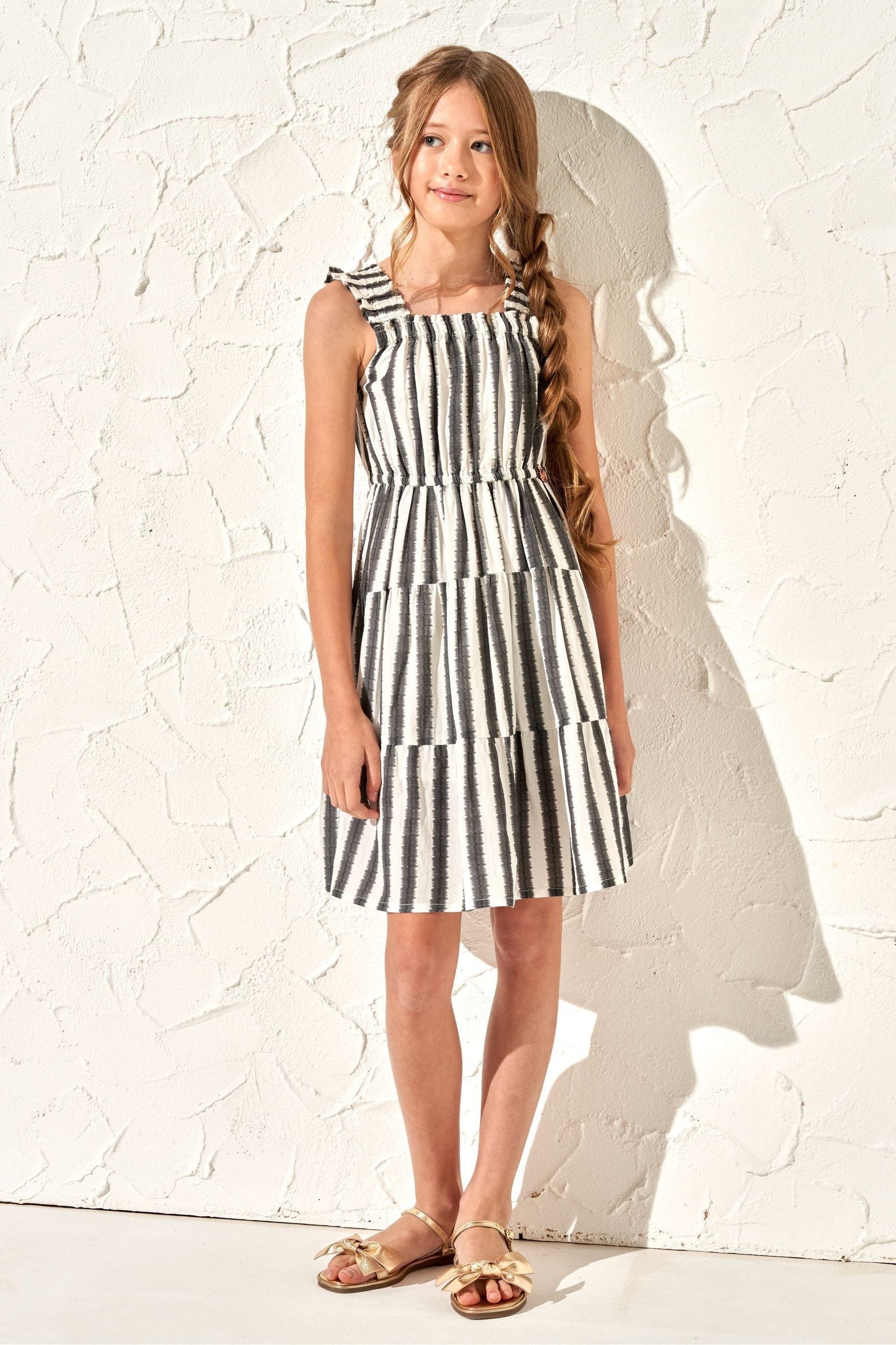 Angel & Rocket Black Stripe Etta Summer Dress