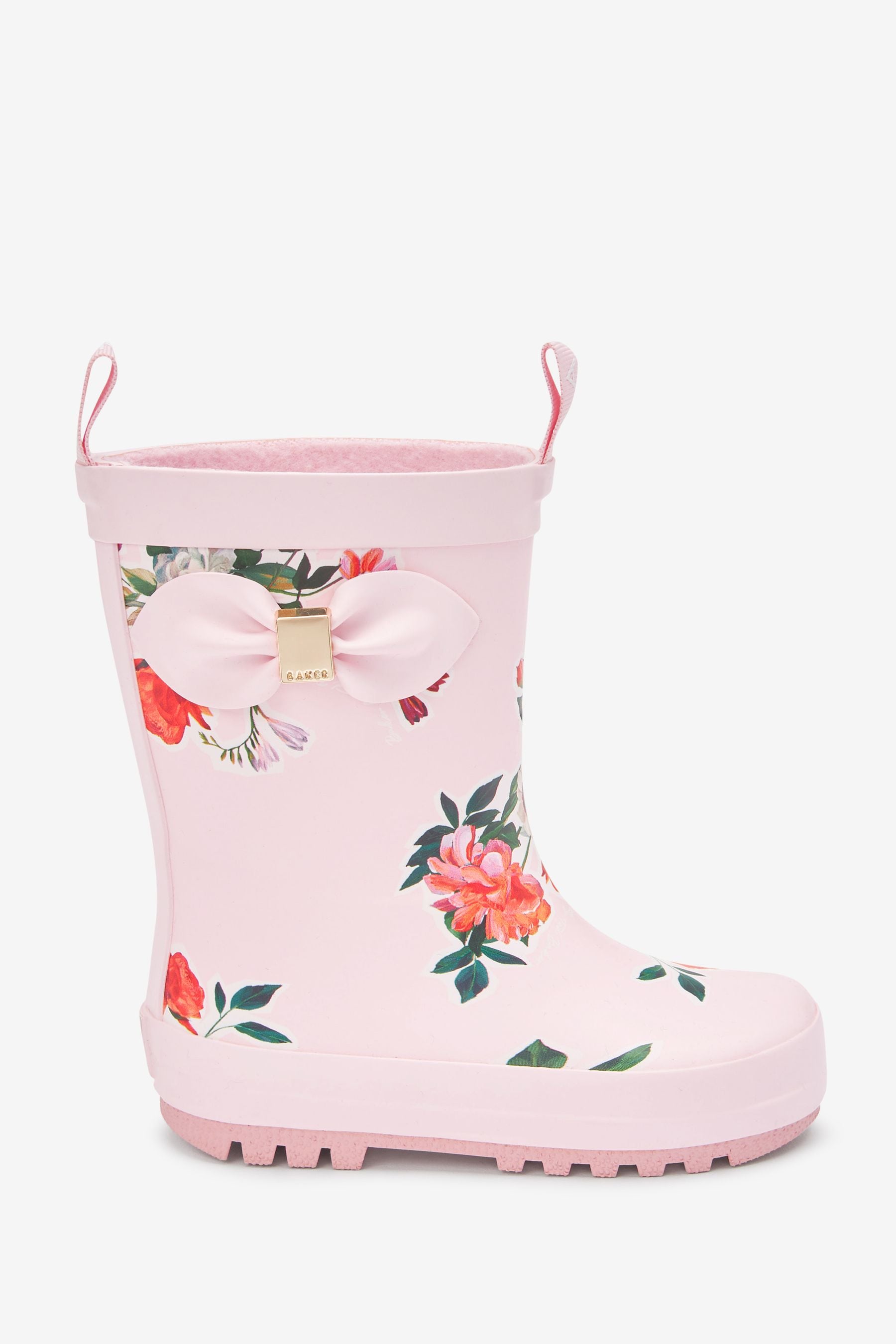 Baker by Ted Baker Pale Pink Floral Welly