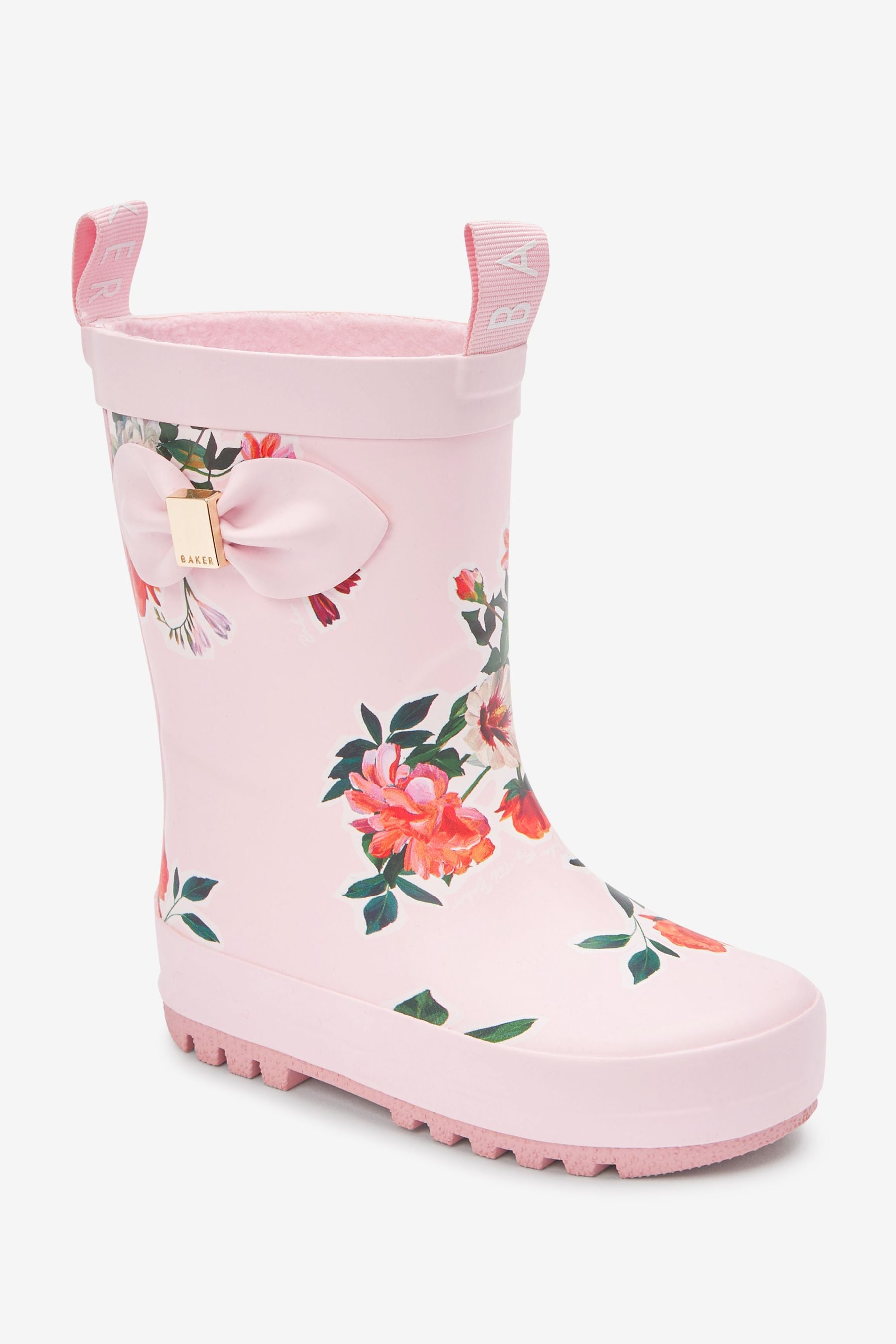 Baker by Ted Baker Pale Pink Floral Welly