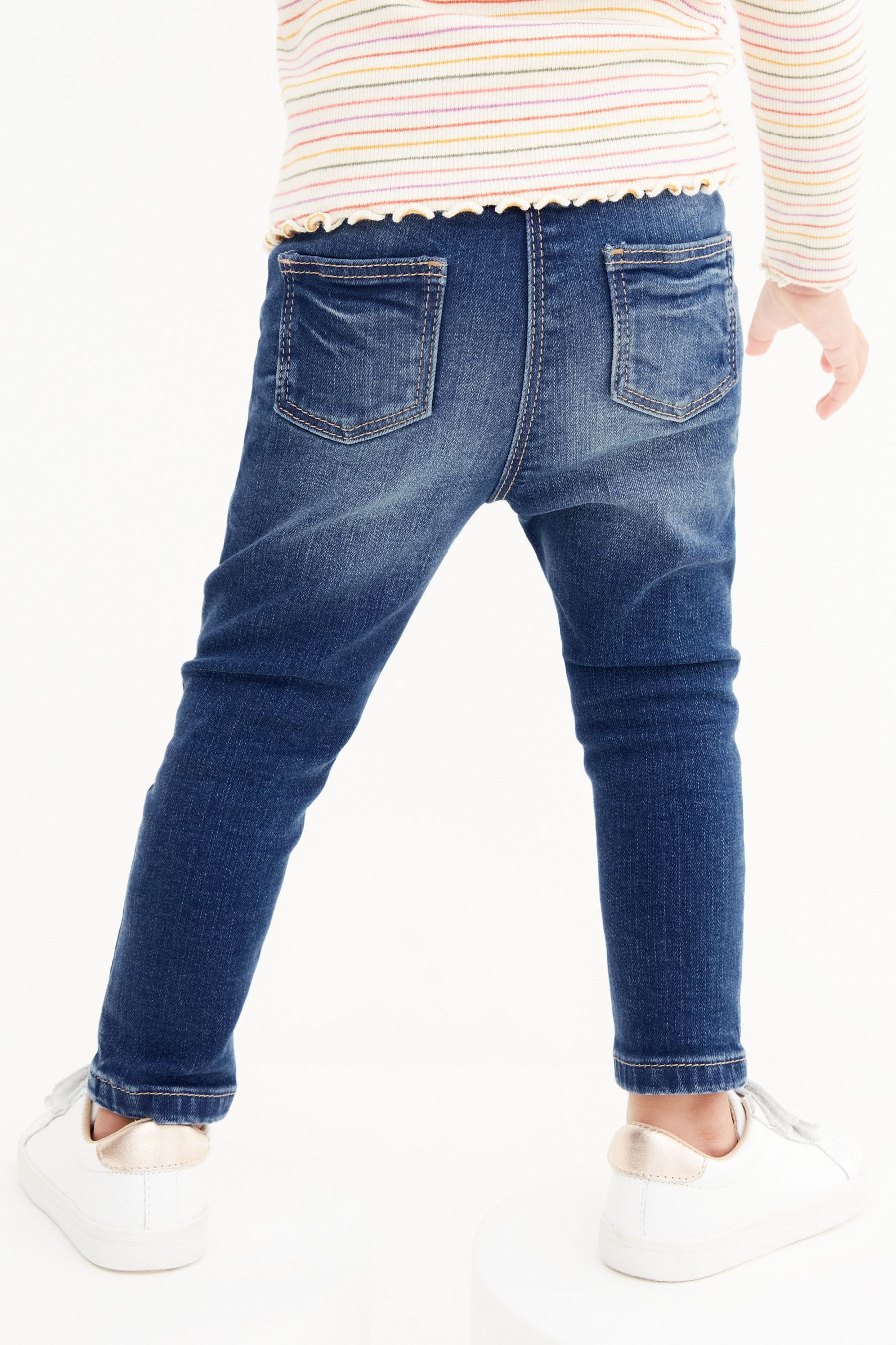 Mid Blue Denim 1 Pack Elasticated Waist Jeggings (3mths-7yrs)