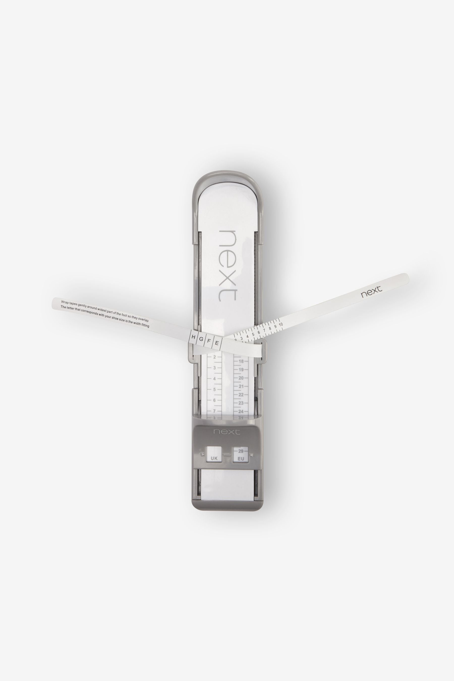 Grey Small Foot Measuring Tool