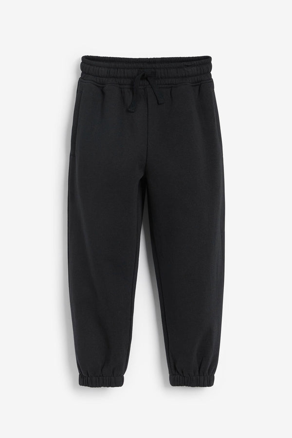 Black Relaxed Fit Joggers (3-16yrs)