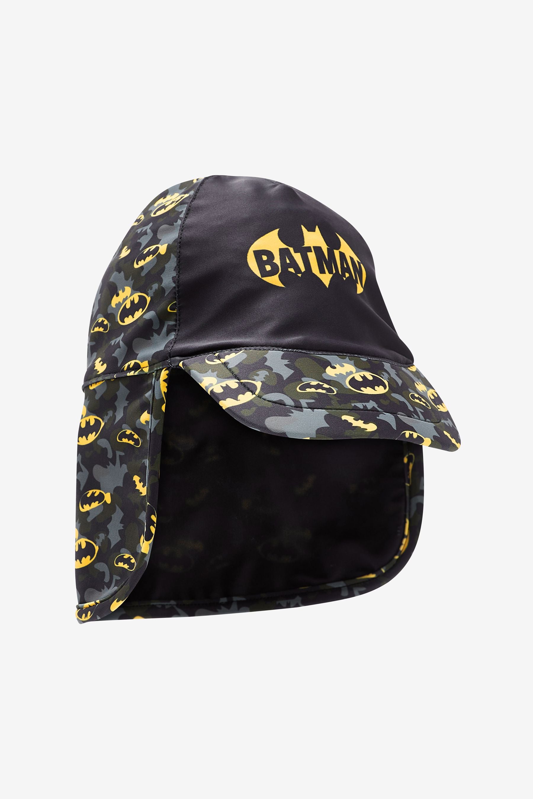 Batman Black Legionnaire Swim Hat (3mths-10yrs)