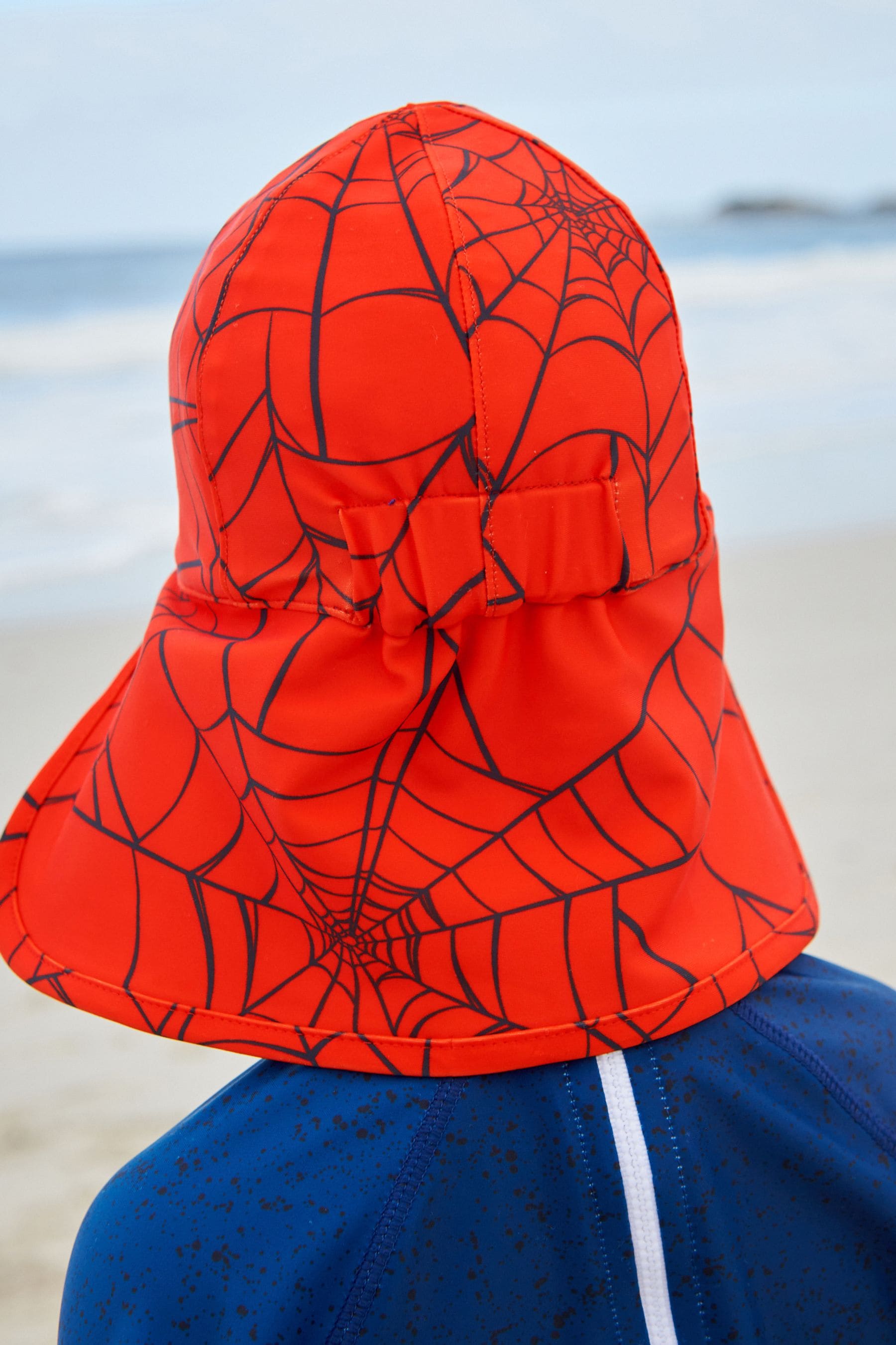 Spider-Man Red Legionnaire Swim Hat (3mths-10yrs)