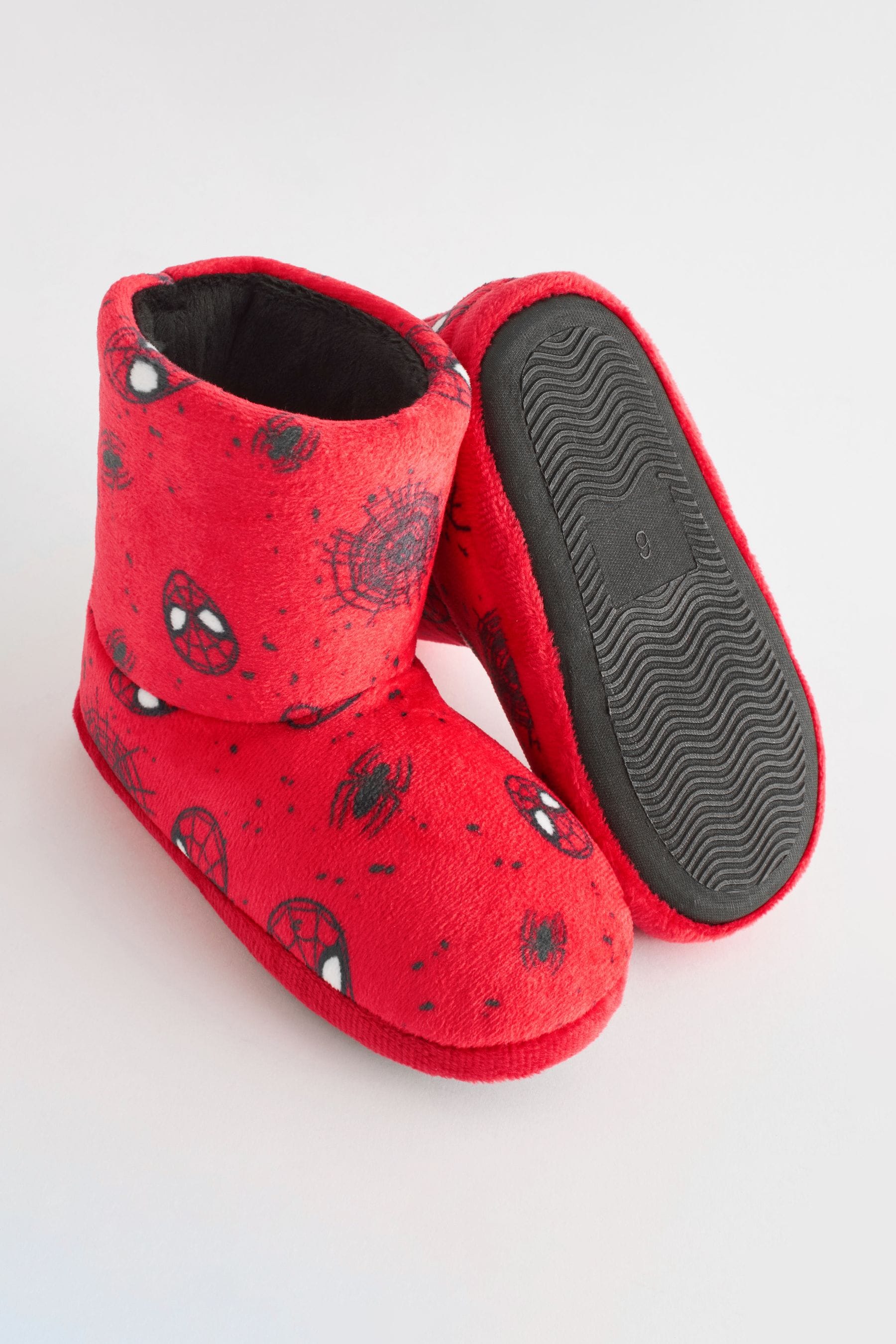 Spider-Man Red Warm Lined Slipper Boots