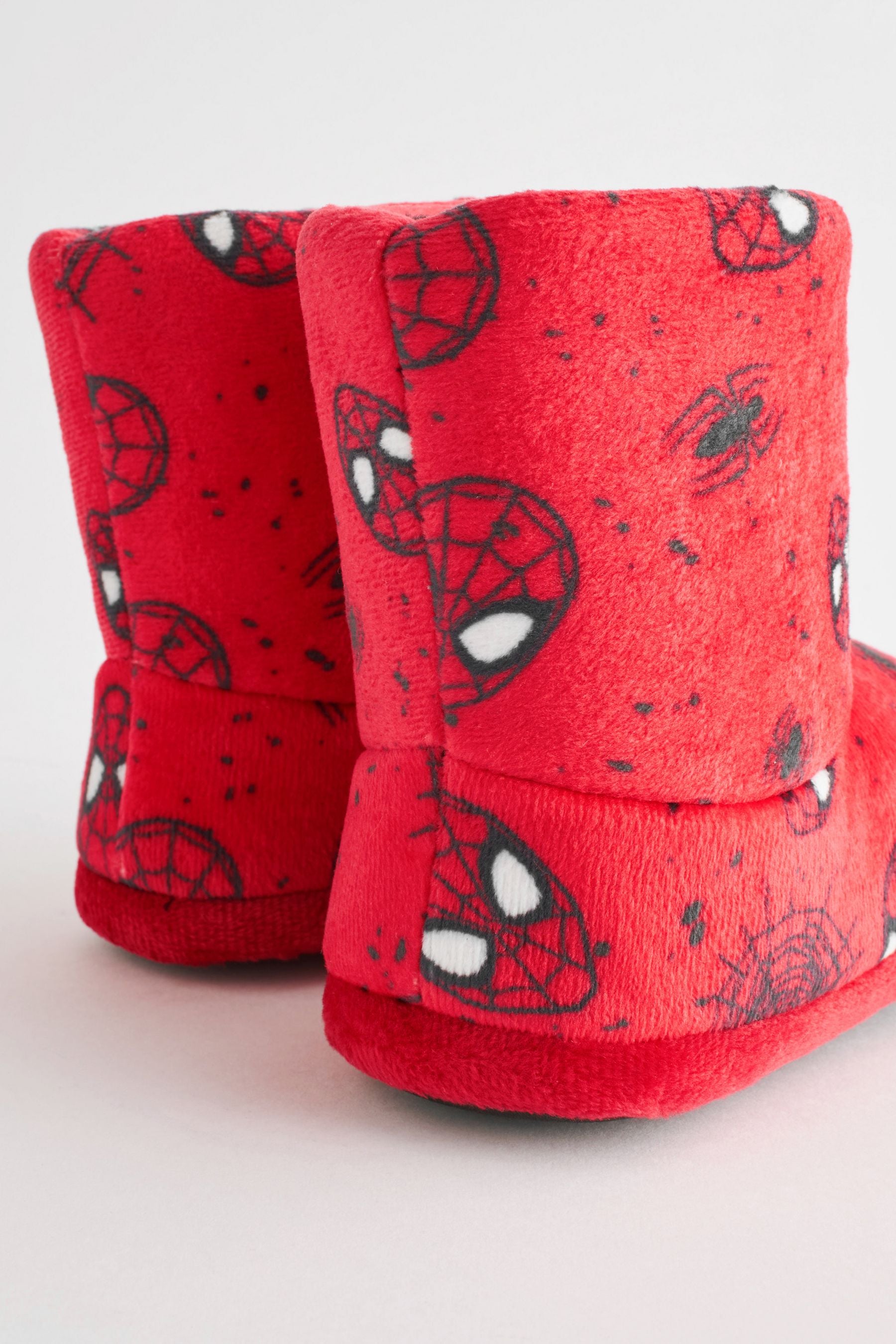 Spider-Man Red Warm Lined Slipper Boots