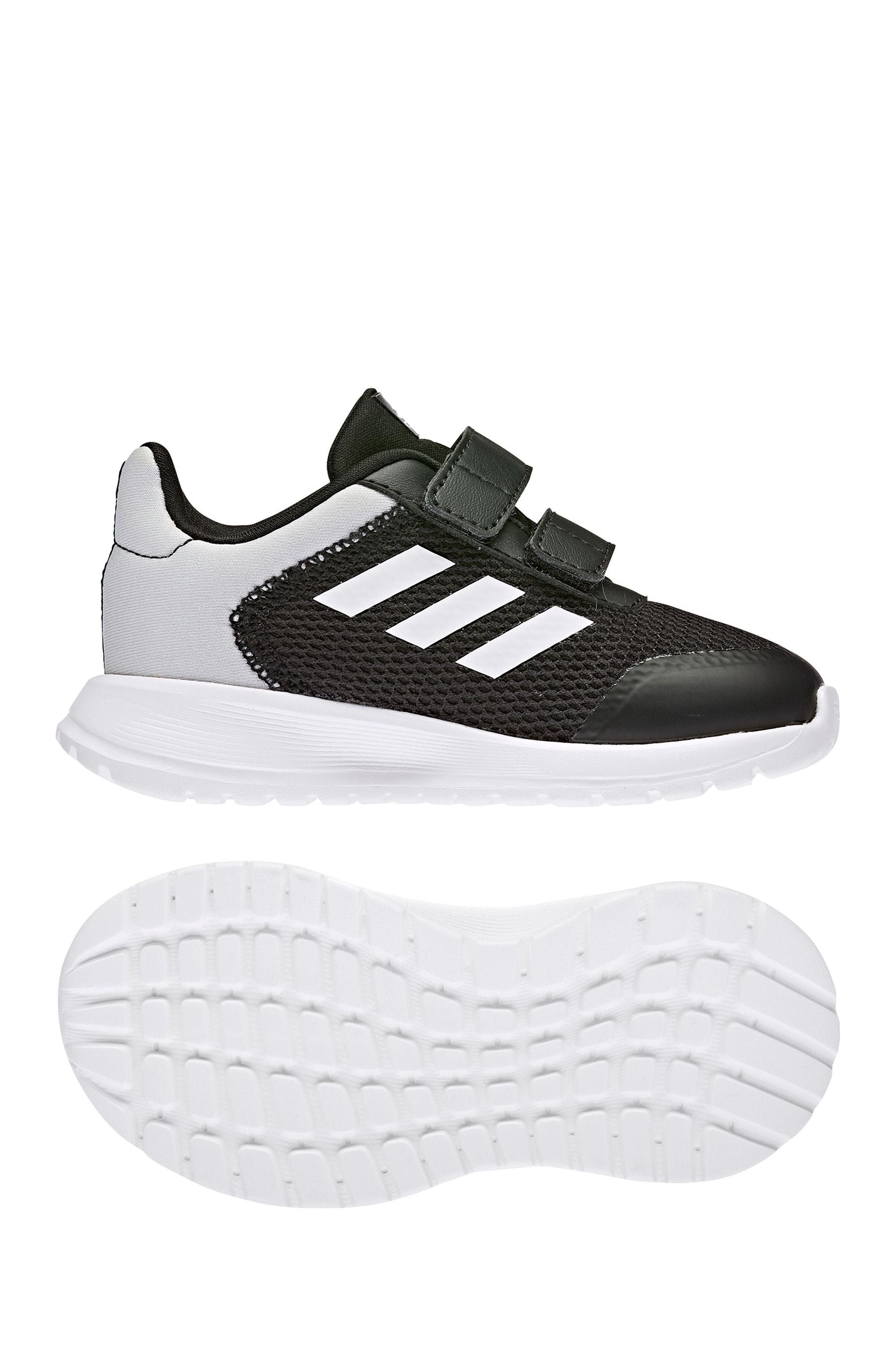 Black/White adidas Infant Sportswear Tensaur Run Trainers