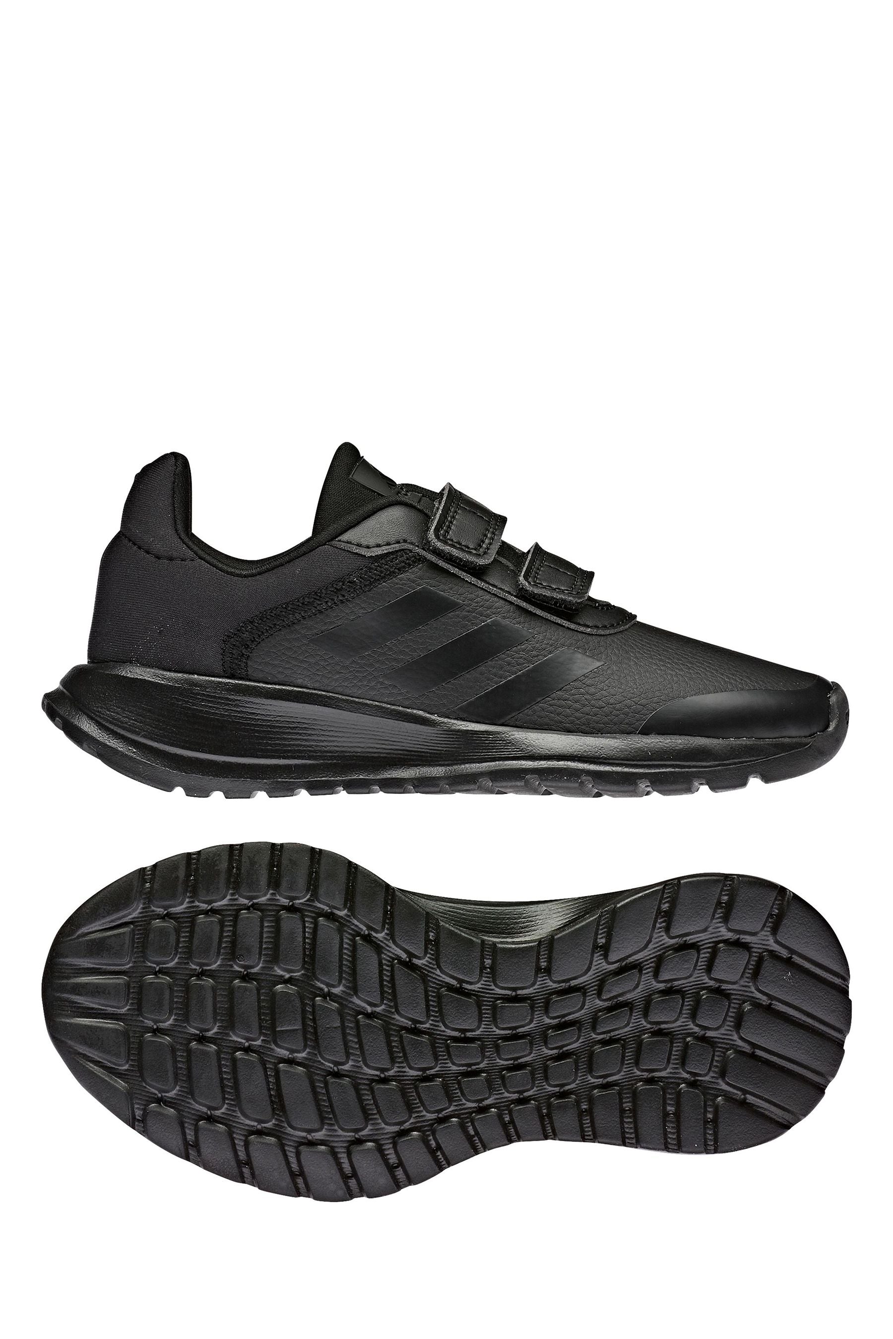 Black adidas Sportswear Tensaur Run Kids Trainers