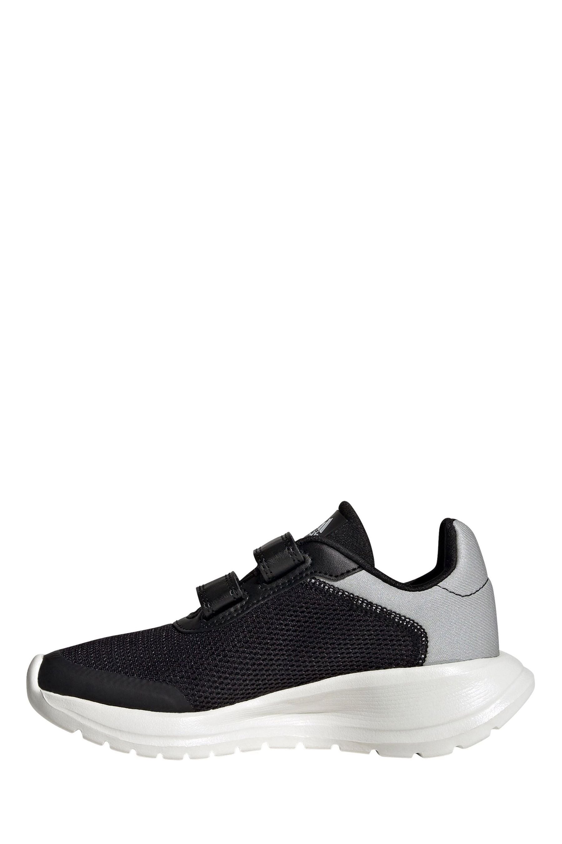 Black/white adidas Kids Sportswear Tensaur Run Trainers