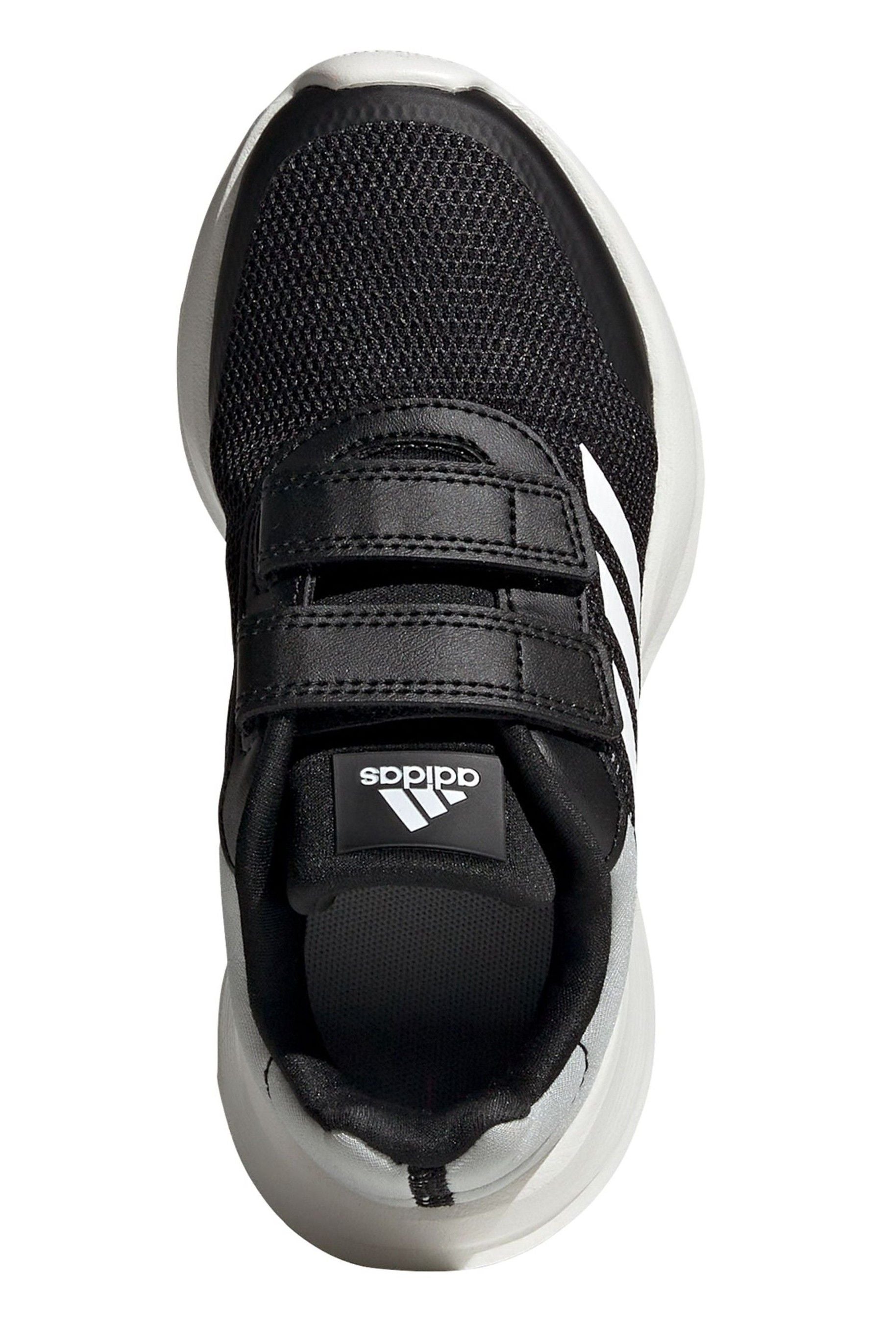 Black/white adidas Kids Sportswear Tensaur Run Trainers