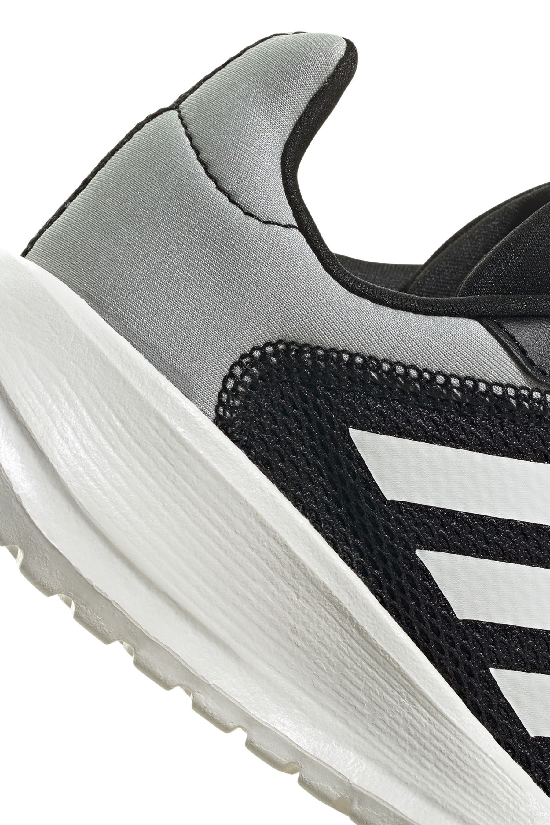 Black/white adidas Kids Sportswear Tensaur Run Trainers