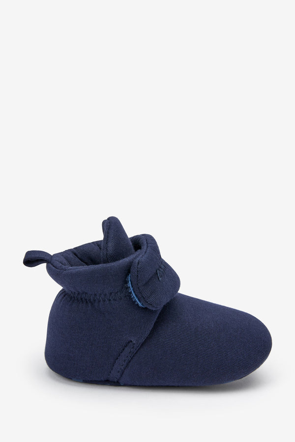 Navy Blue Cosy Baby Boots (0-24mths)