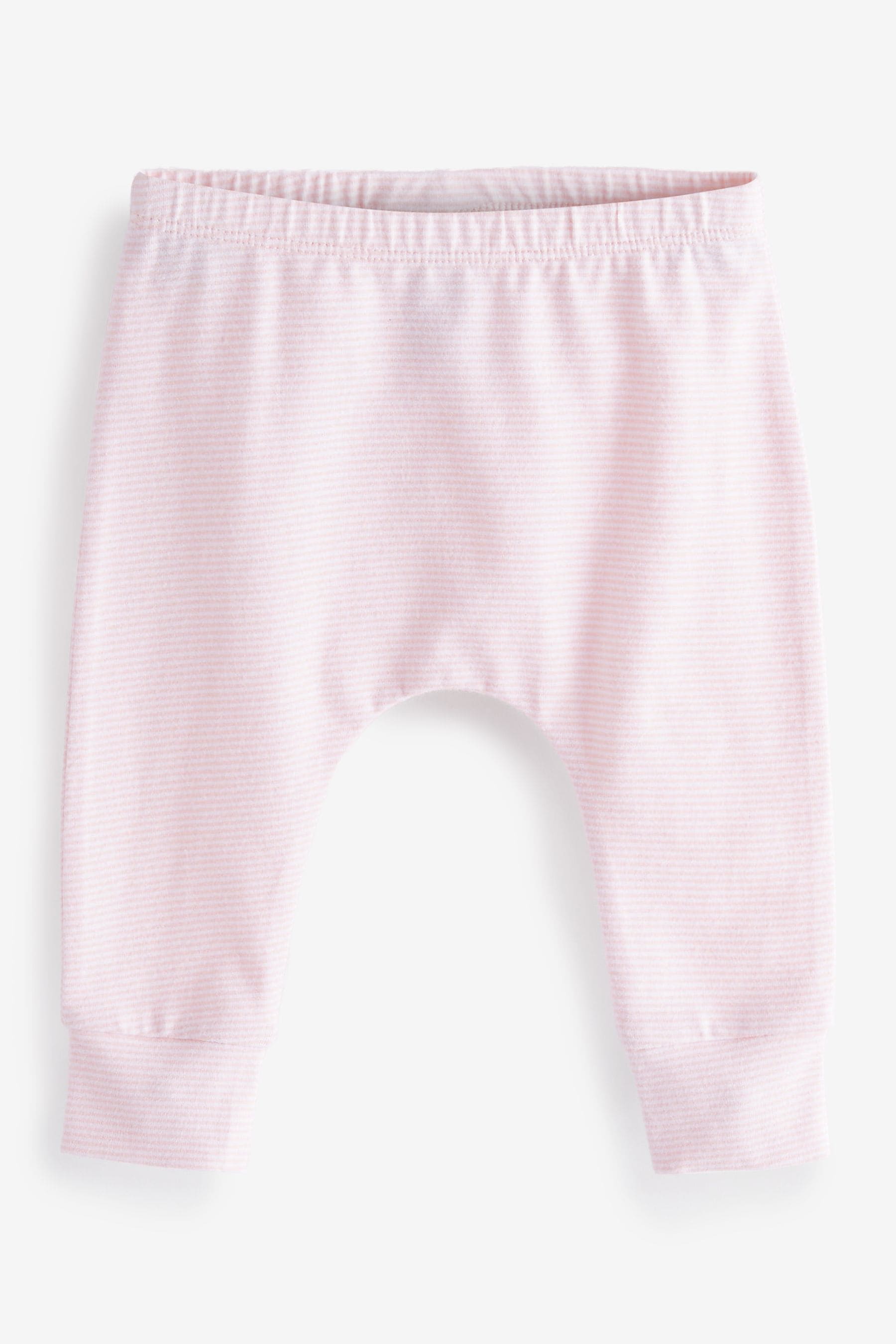 White/Pink Baby Leggings 3 Pack-<span style="color: #ff2a00;">Fawry</span>