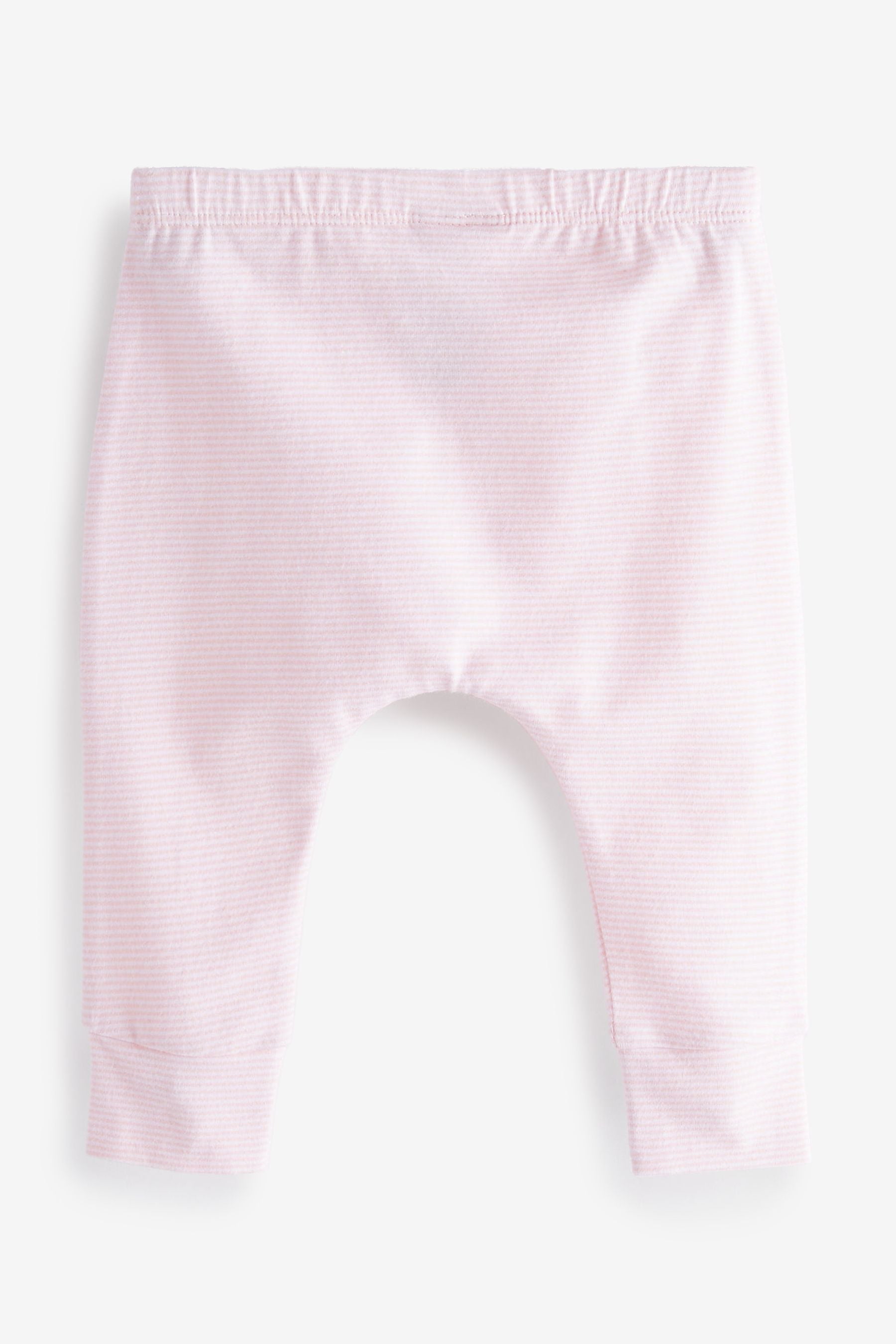 White/Pink Baby Leggings 3 Pack-<span style="color: #ff2a00;">Fawry</span>