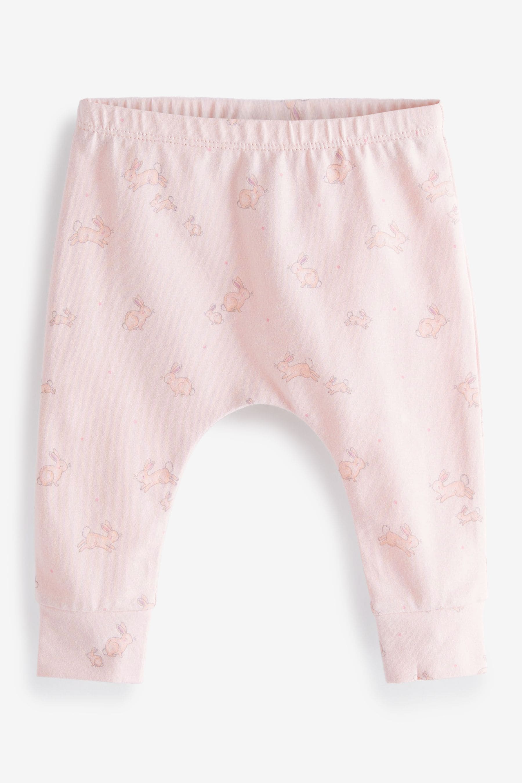 White/Pink Baby Leggings 3 Pack-<span style="color: #ff2a00;">Fawry</span>