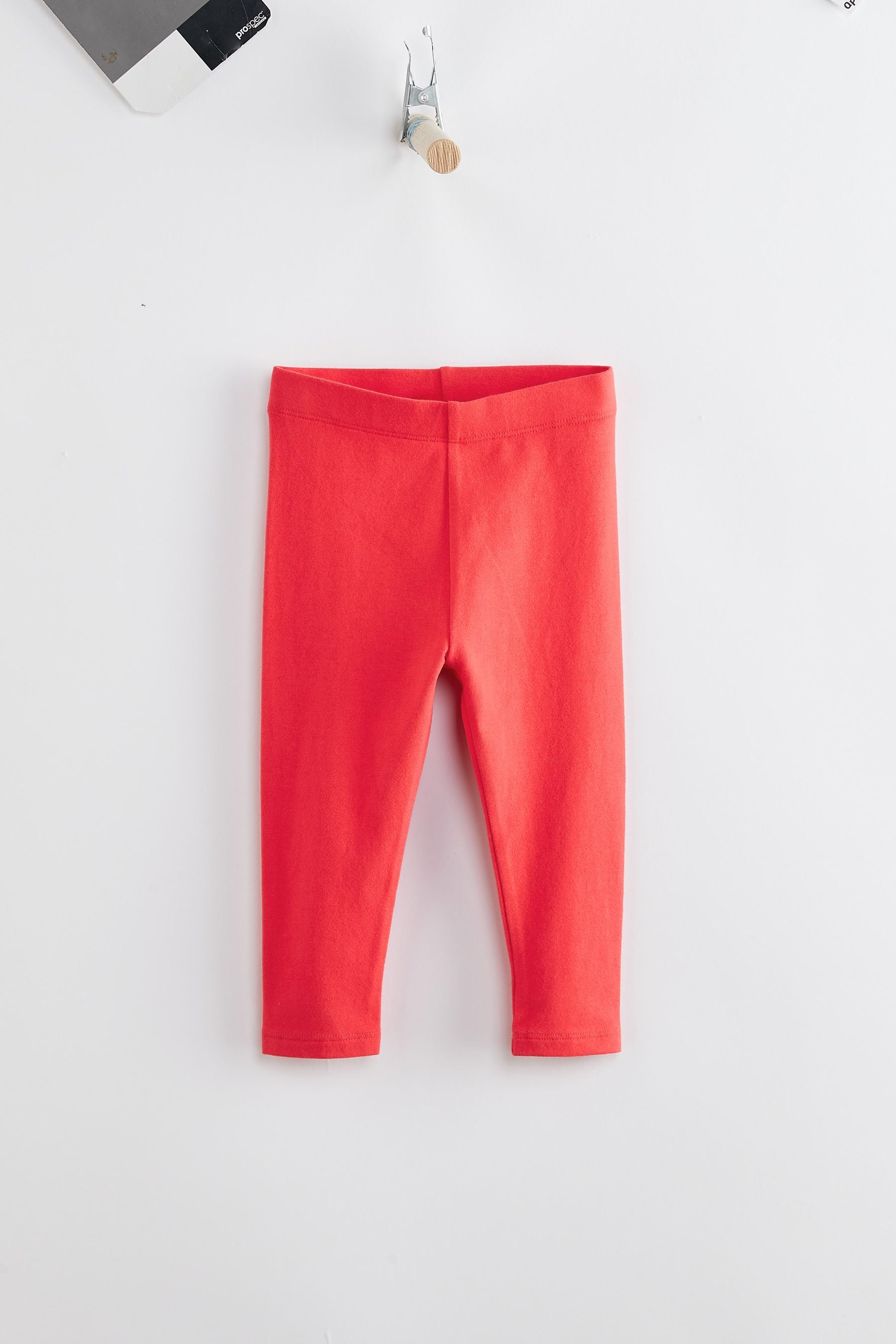 Red Plain Leggings (3mths-7yrs)