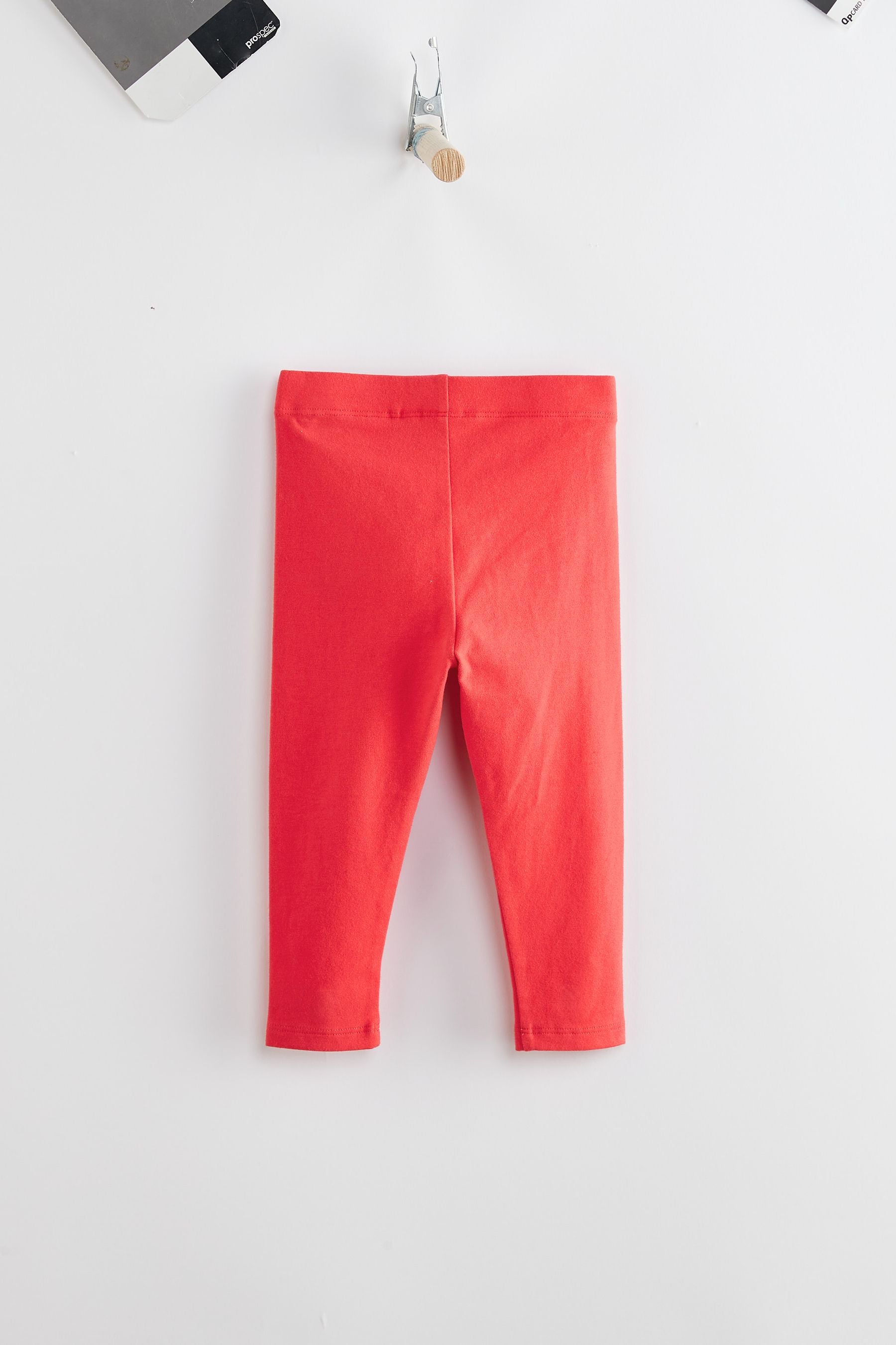 Red Plain Leggings (3mths-7yrs)