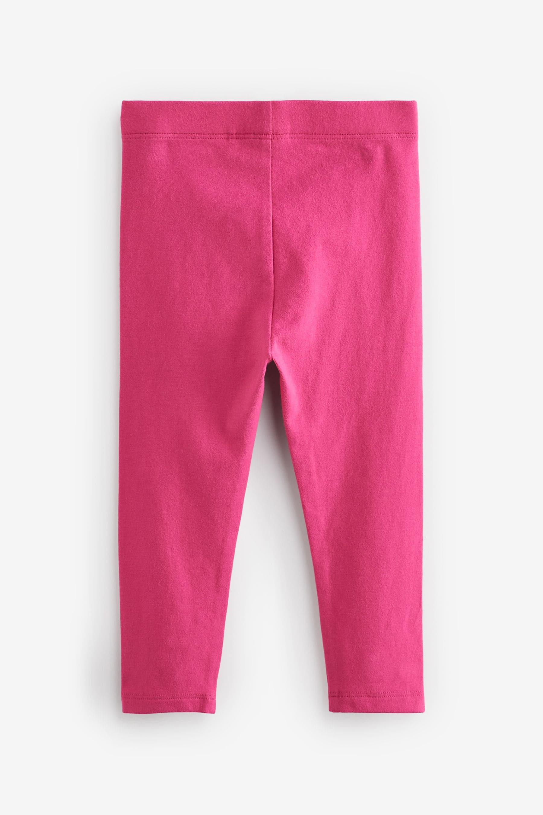 Bright Pink Plain Leggings (3mths-7yrs)